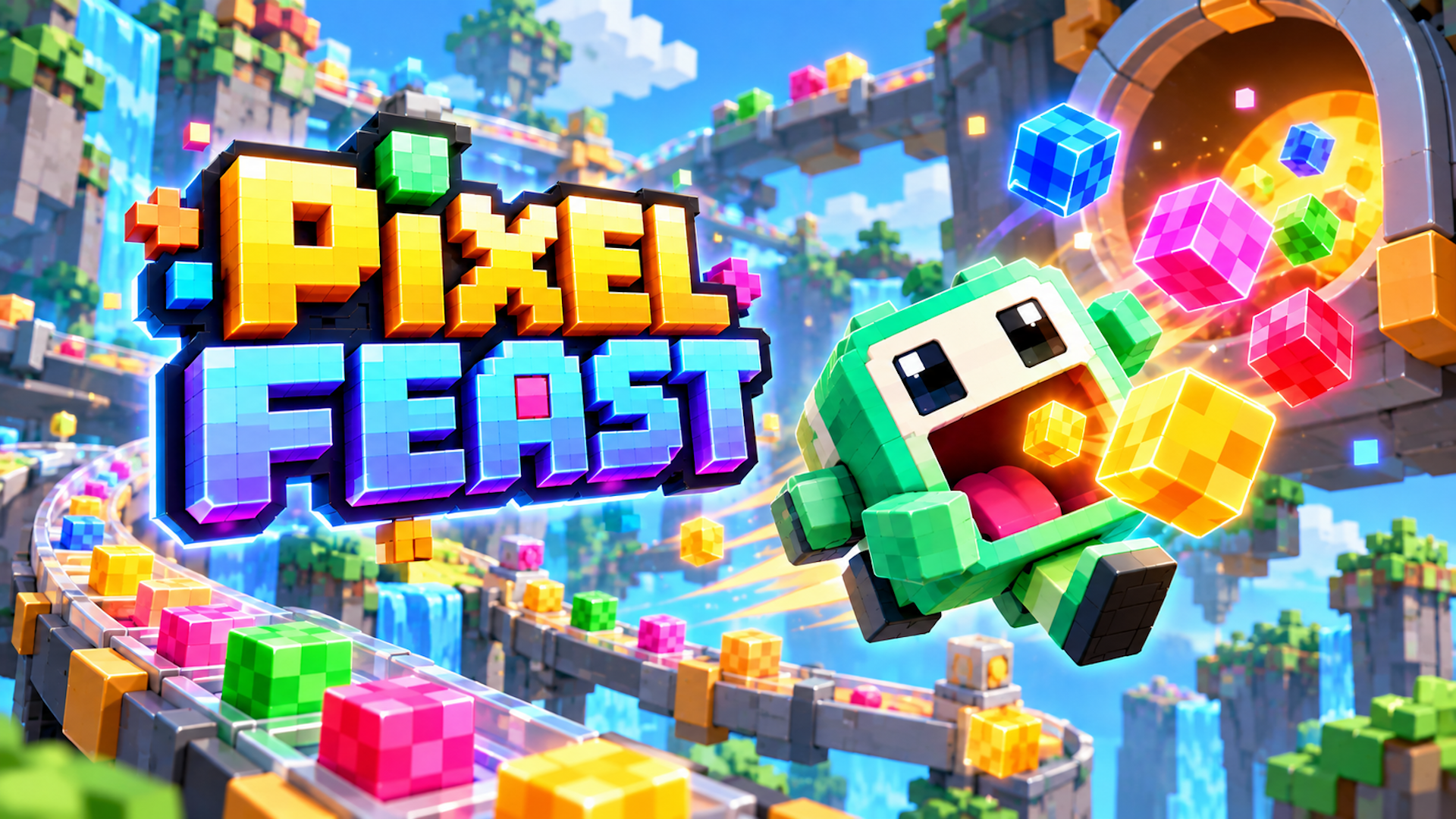 Arte da capa de Pixel Feast