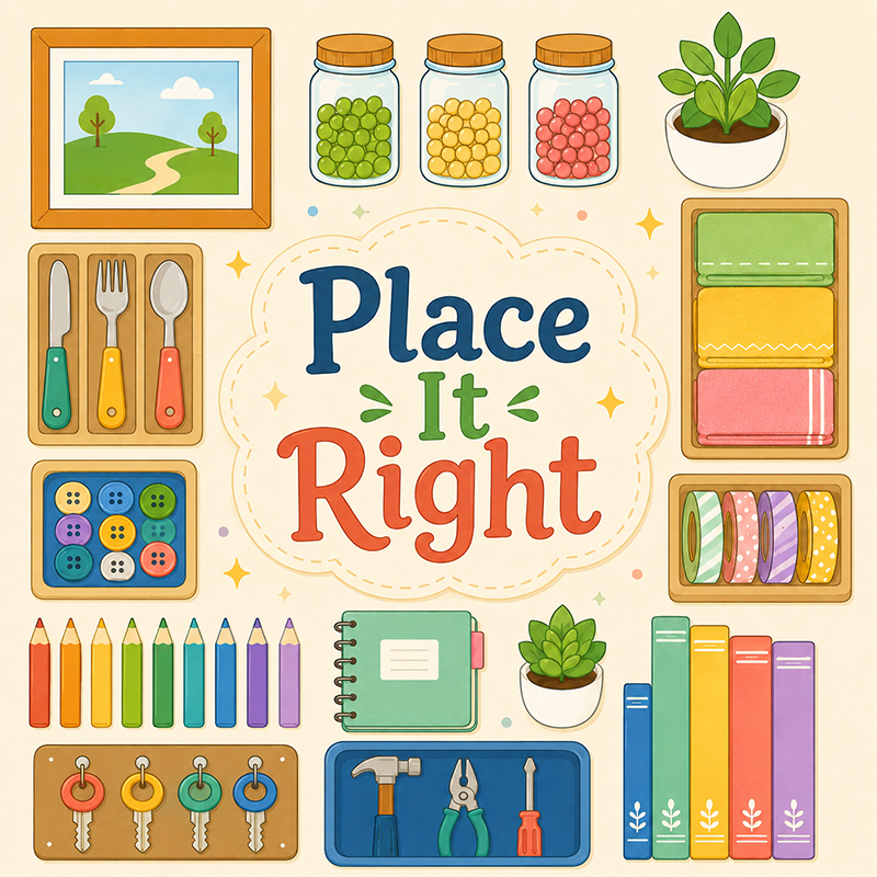 Place It Right - Brain Games puzzle game thumbnail