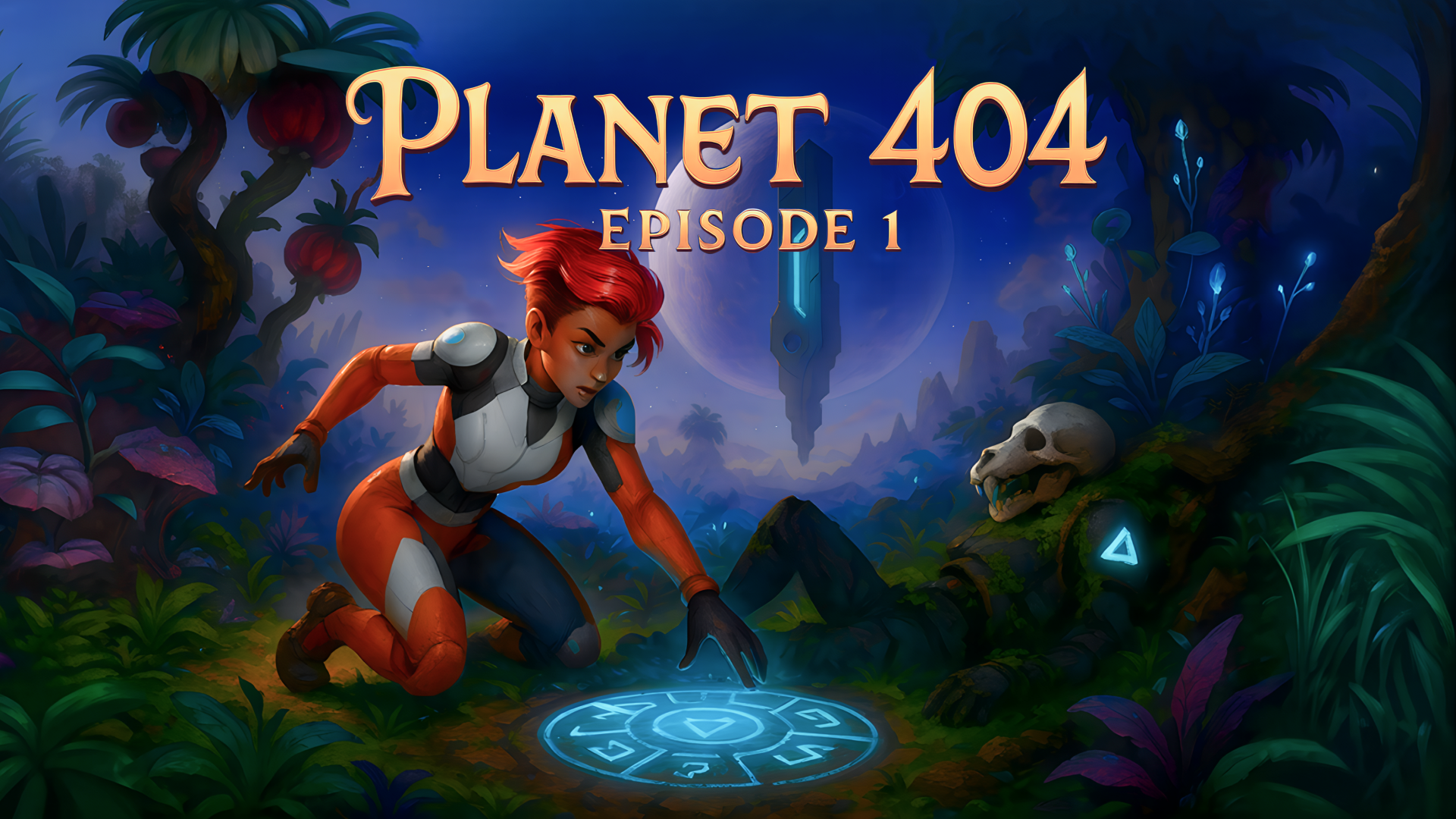 Arte da capa de Planet 404. Episode 1