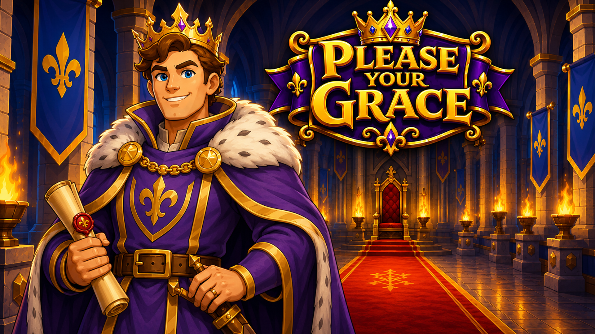 Imagen de portada de Please Your Grace