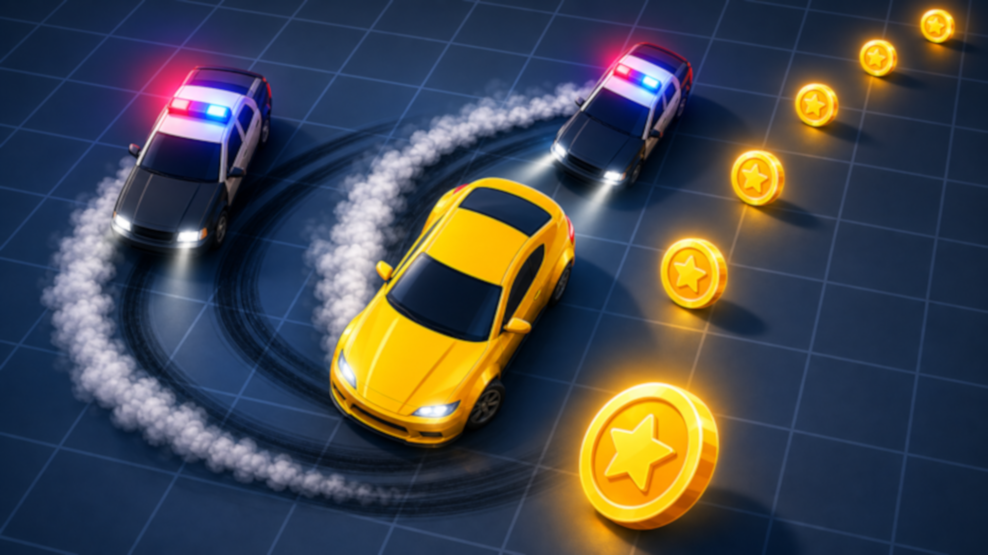 Police Chase Run kapak resmi