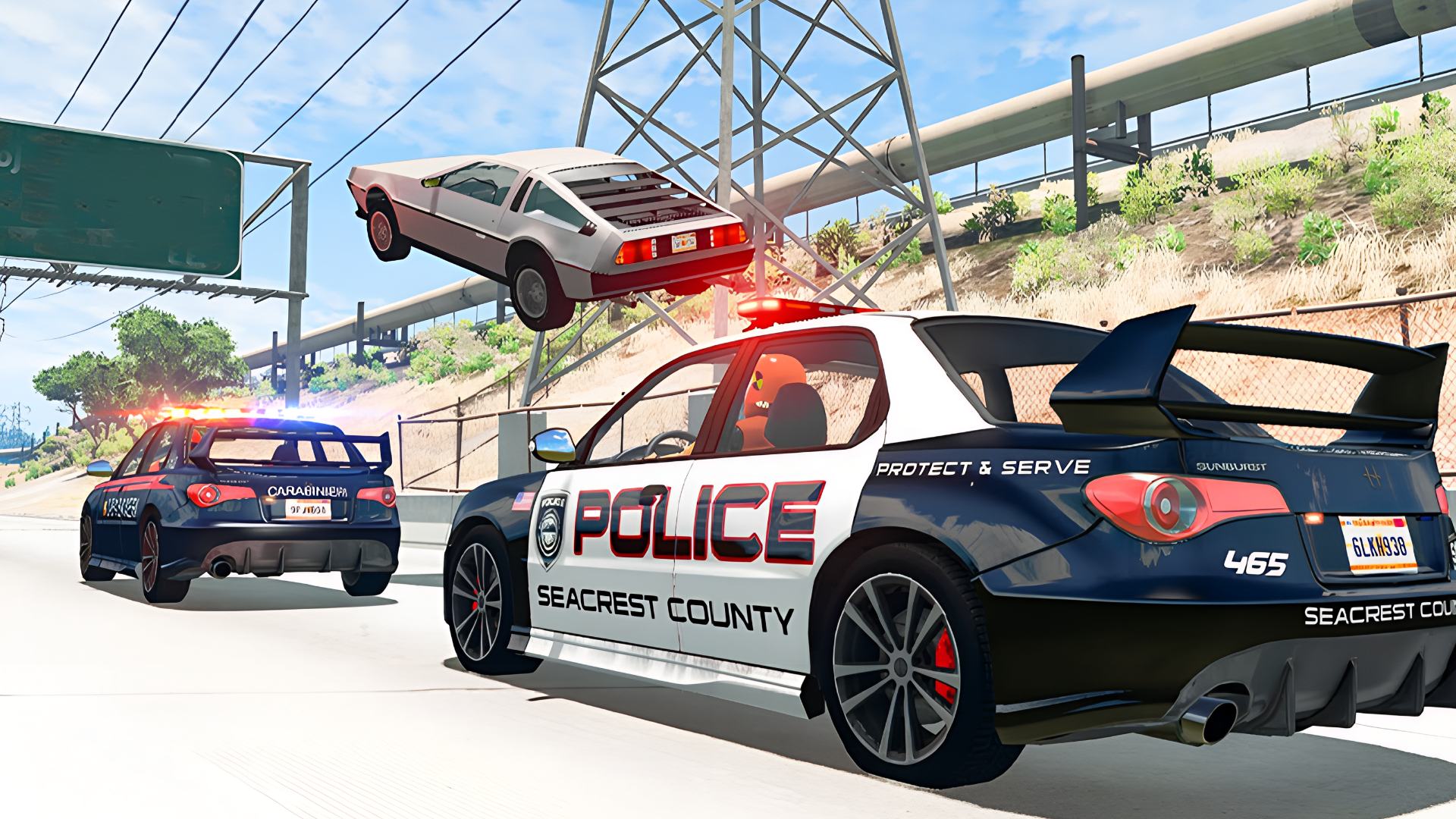 Visuel de Police Chase With Destruction