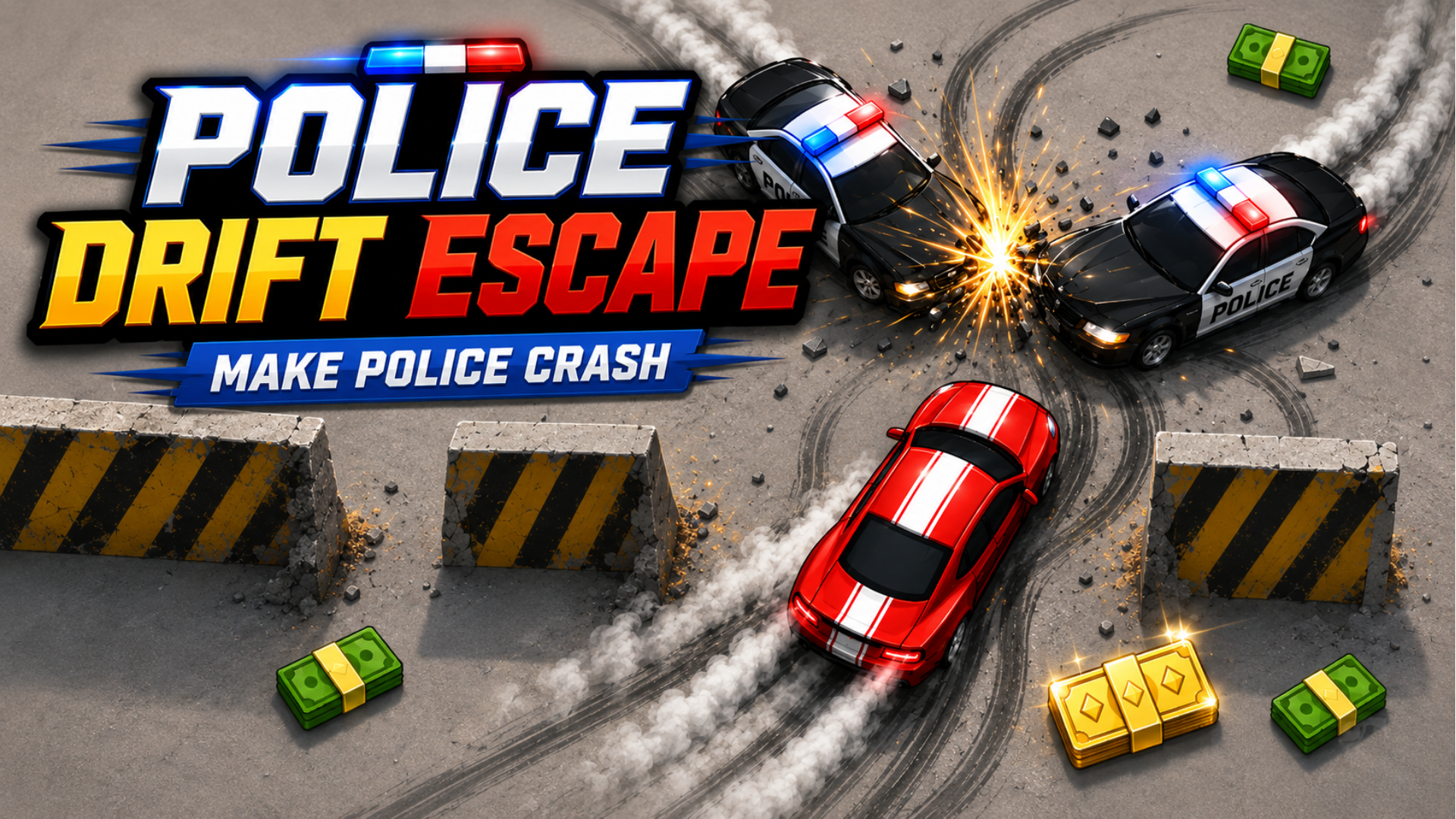 Police Drift Escape