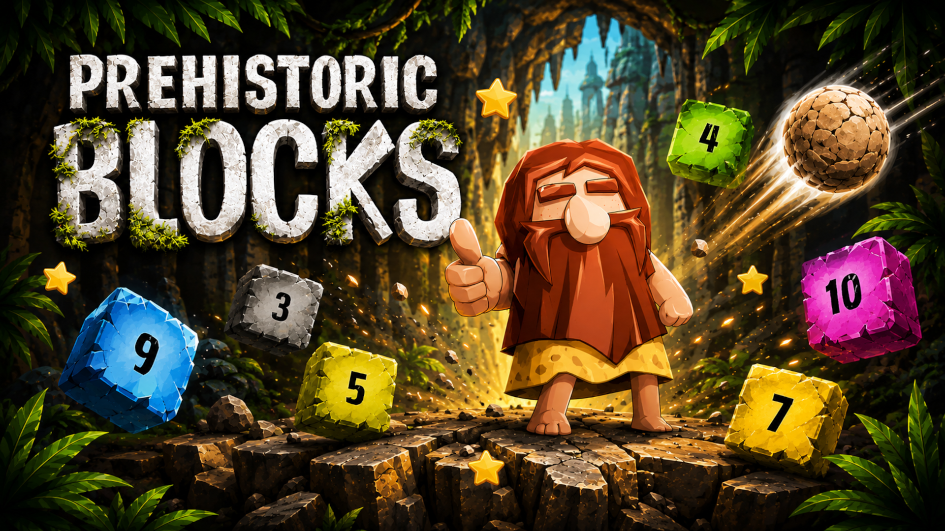 Arte da capa de Prehistoric Blocks