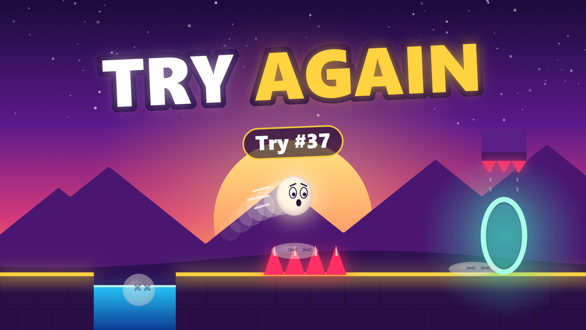 Try Again: Tricky Physics Platformer | Playgama