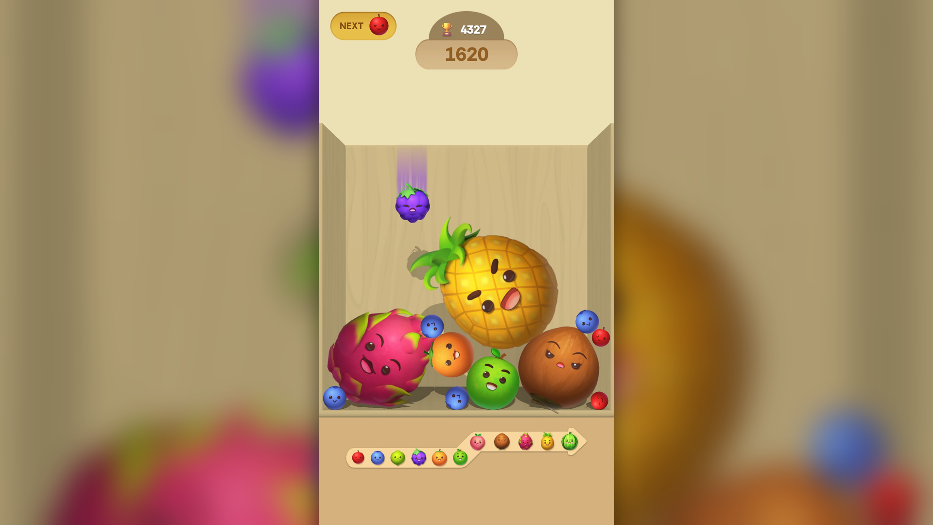 Merge Fruit 3D: Juicy Merge