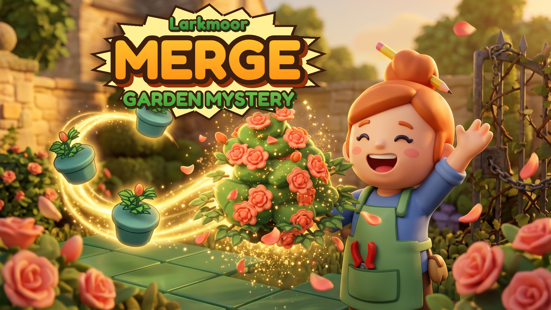 Larkmoor: Merge Garden Mystery