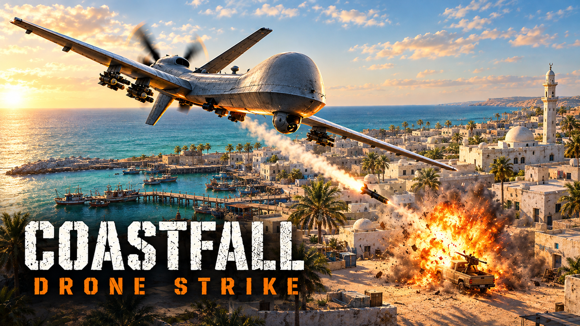 Coastfall: Drone Strike cover art