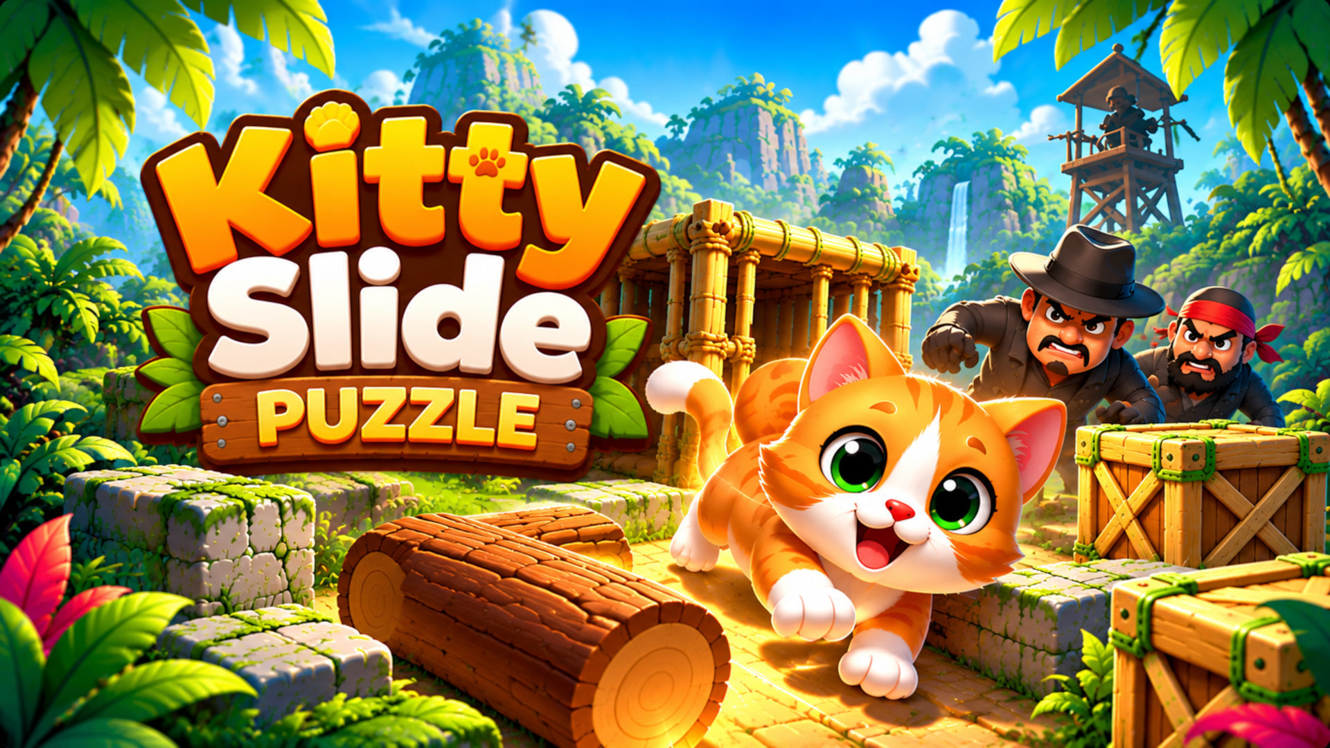 Kitty Slide: Puzzle cover art