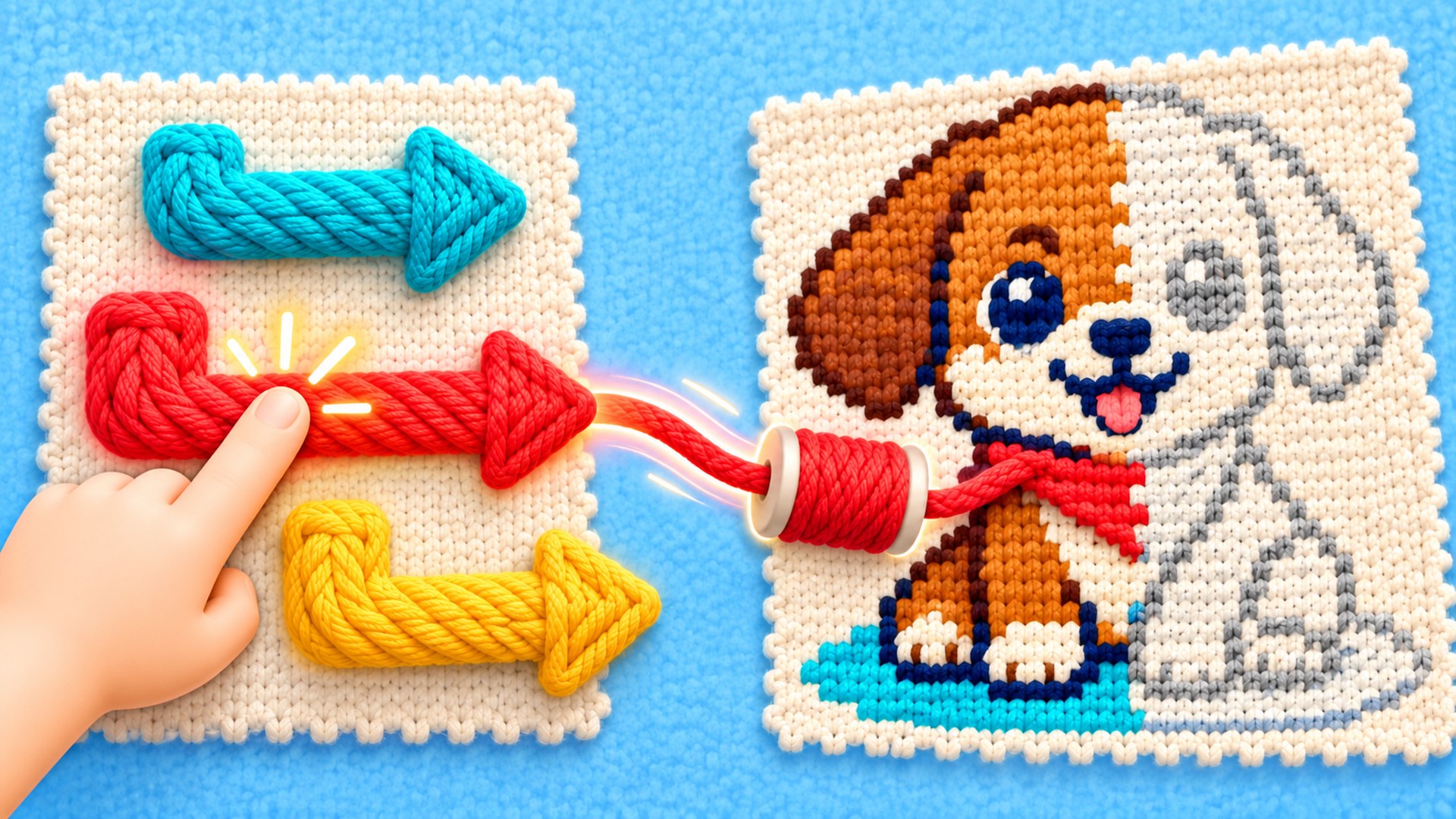 Yarn to Art: Arrow Puzzle