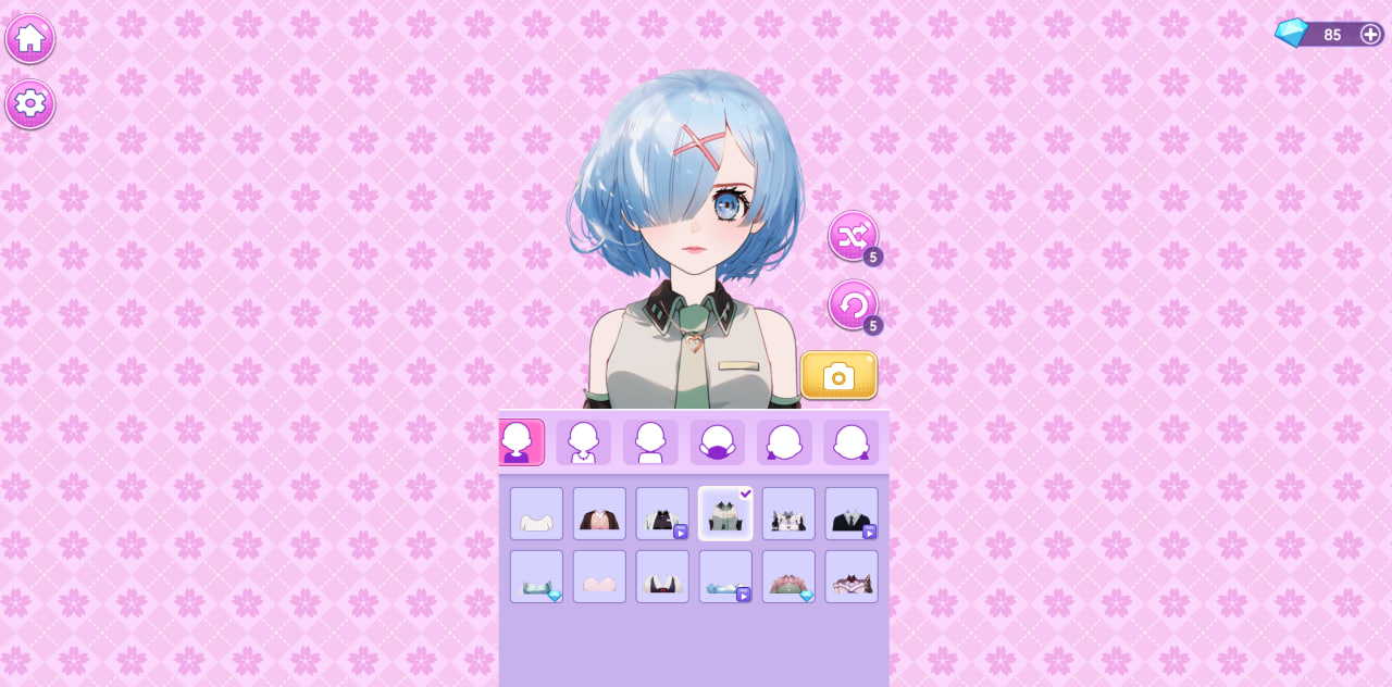Anime Avatar Maker: Anime Doll screenshot 1