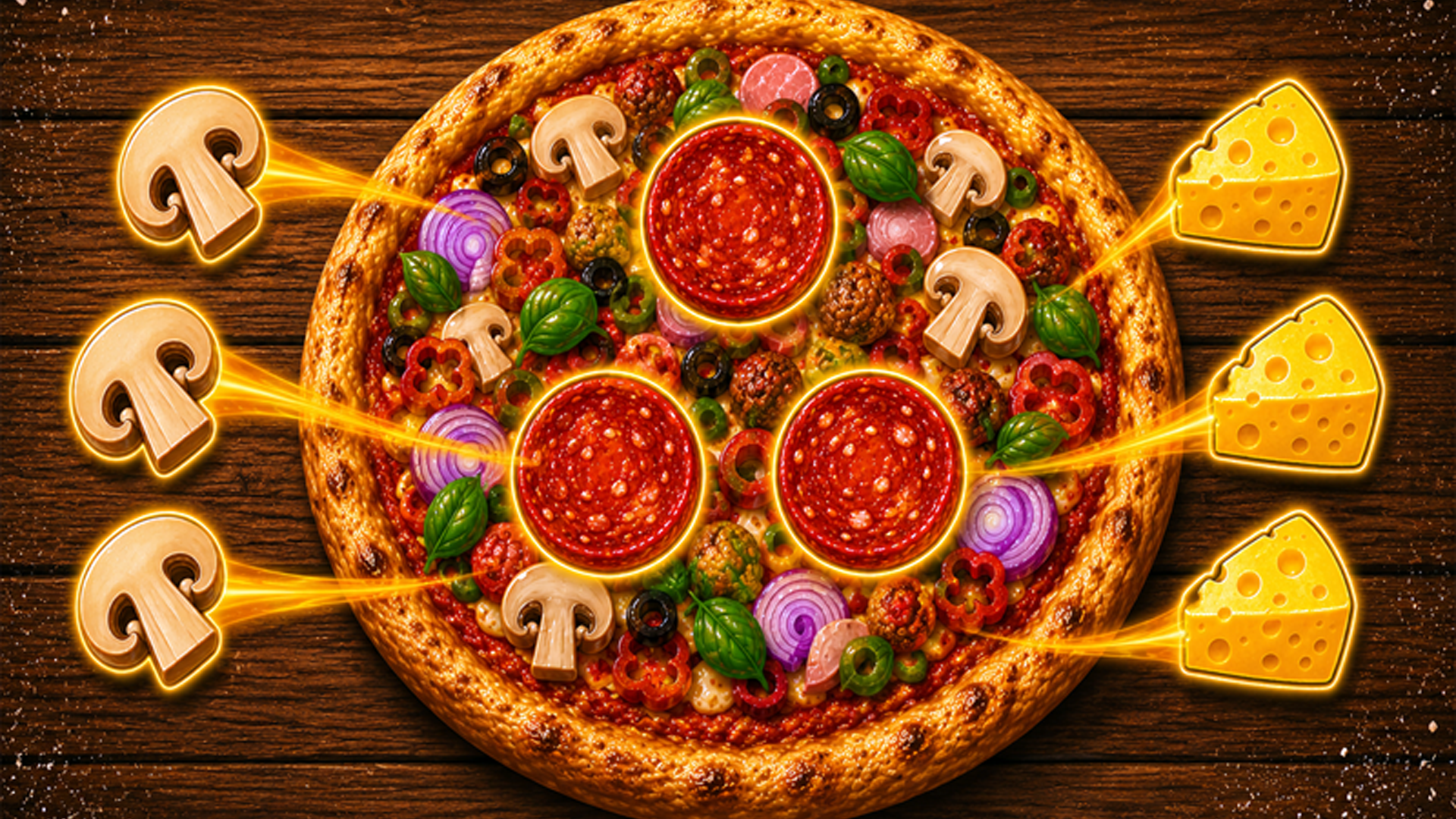 Fix Pizza: Food Sorting