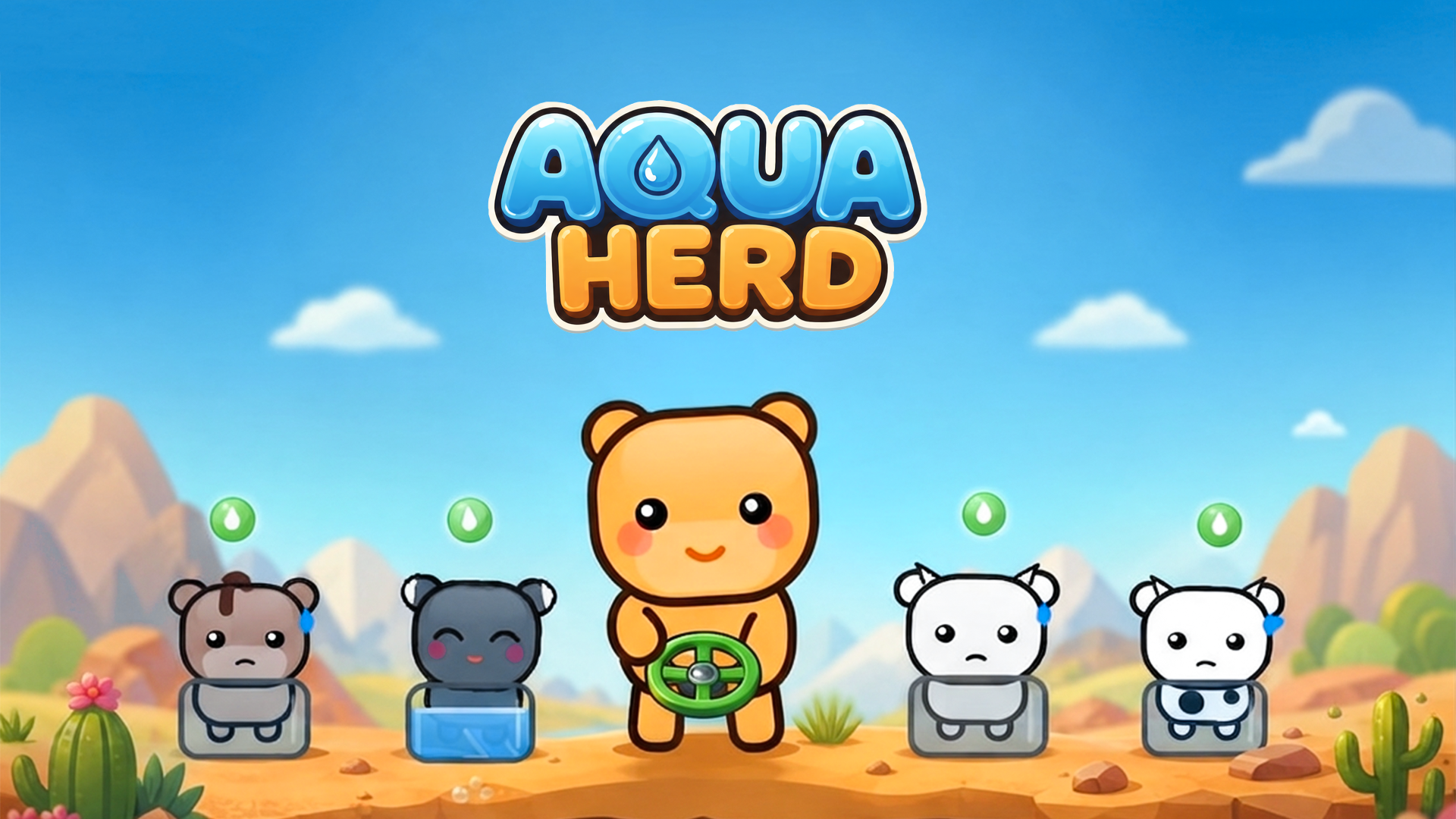 Aqua Herd: Animal Water Puzzle