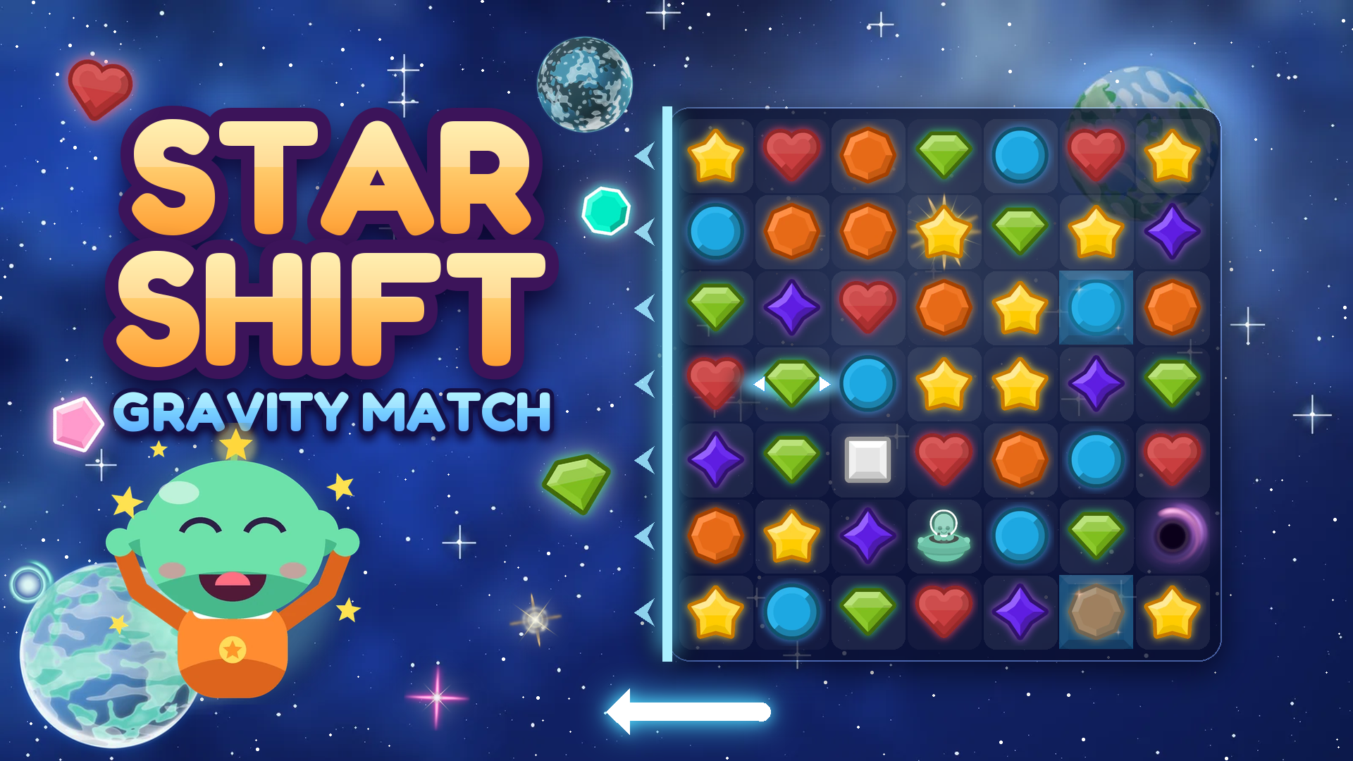 Star Shift: Gravity Match