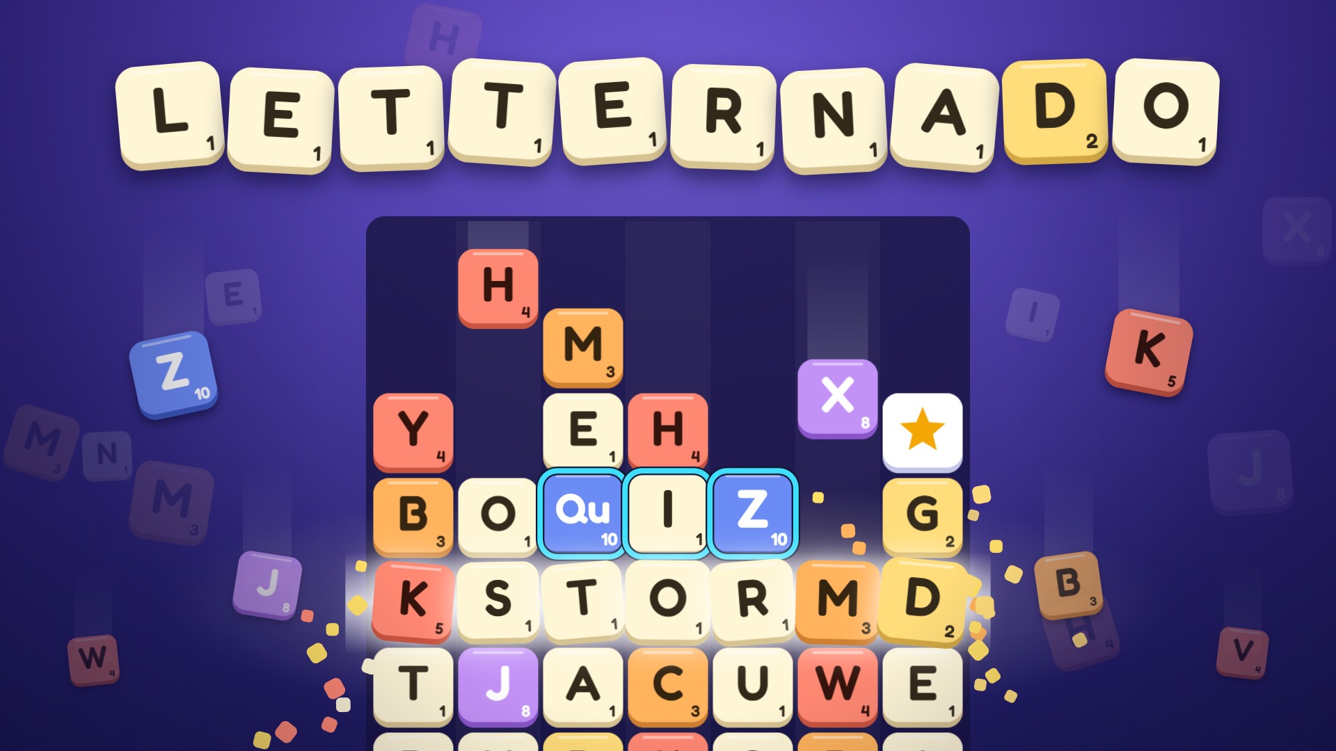 Letternado: Falling Word Puzzle cover art