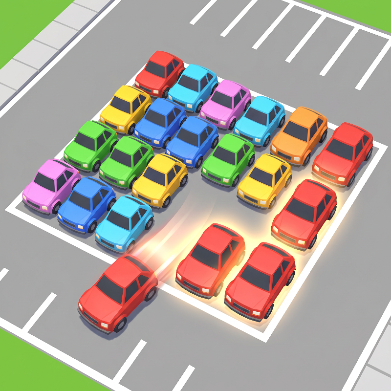Parking Traffic Jam 3D