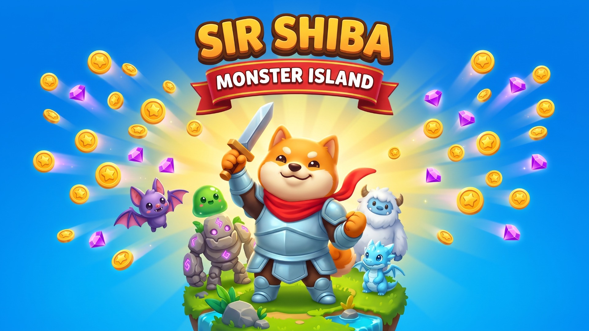 Sir Shiba: Monster Island cover art