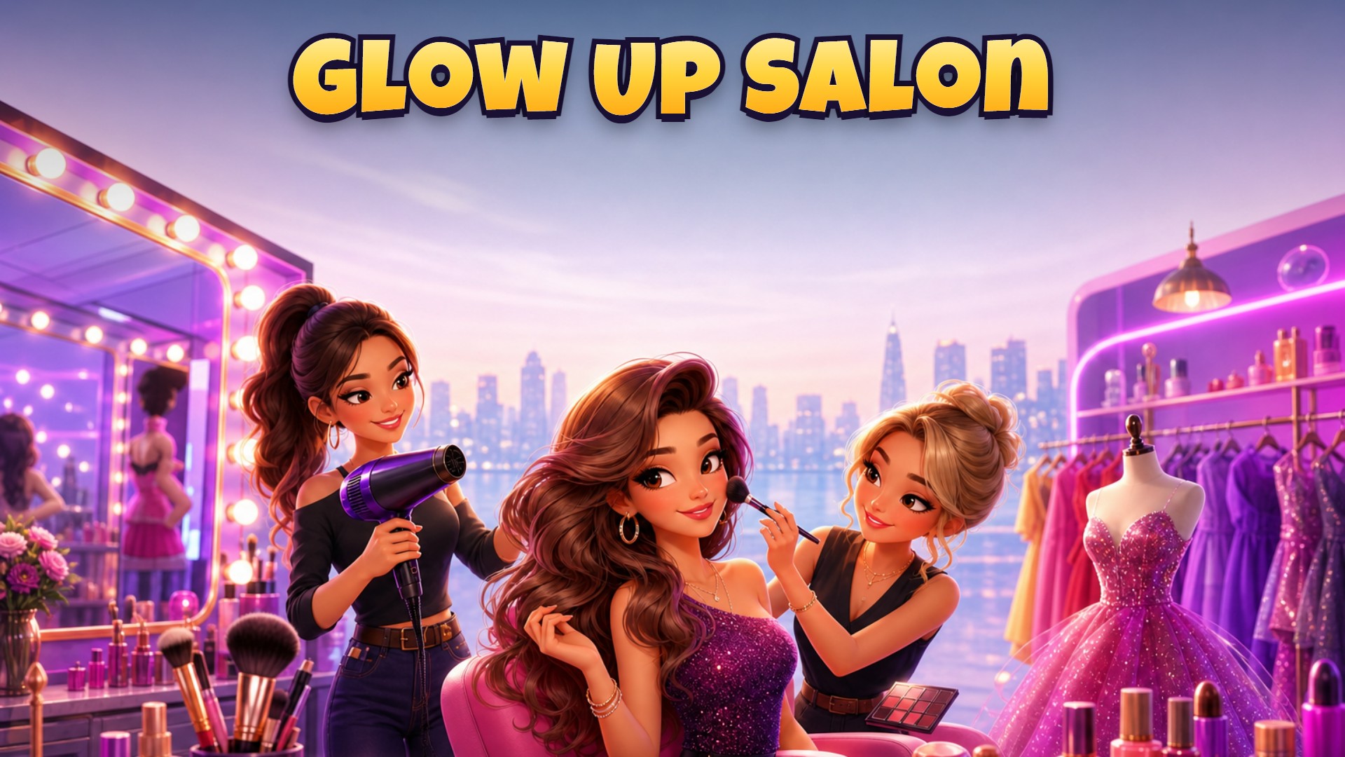 Glow Up Salon kapak resmi