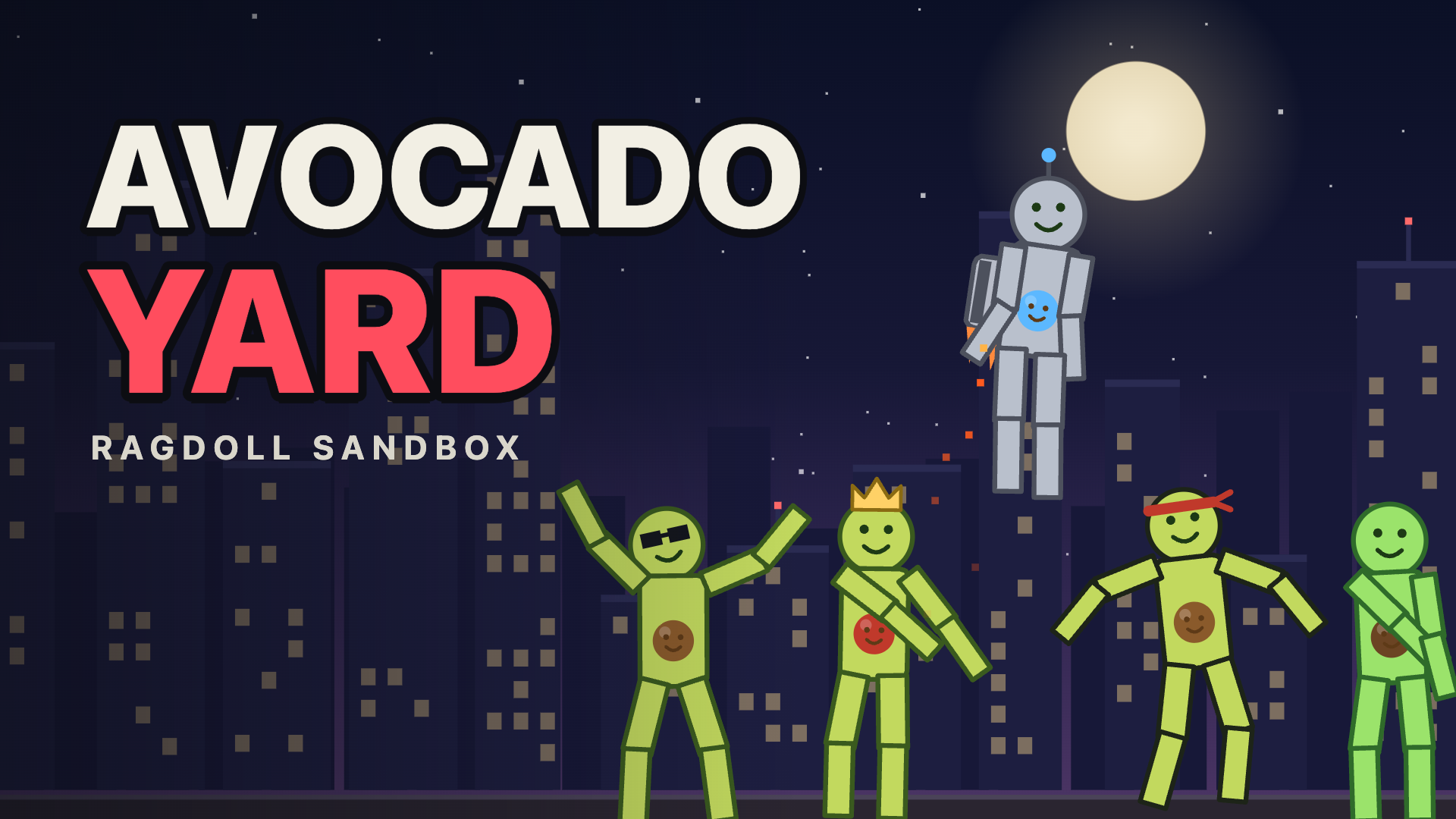 Avocado Yard: Ragdoll Sandbox