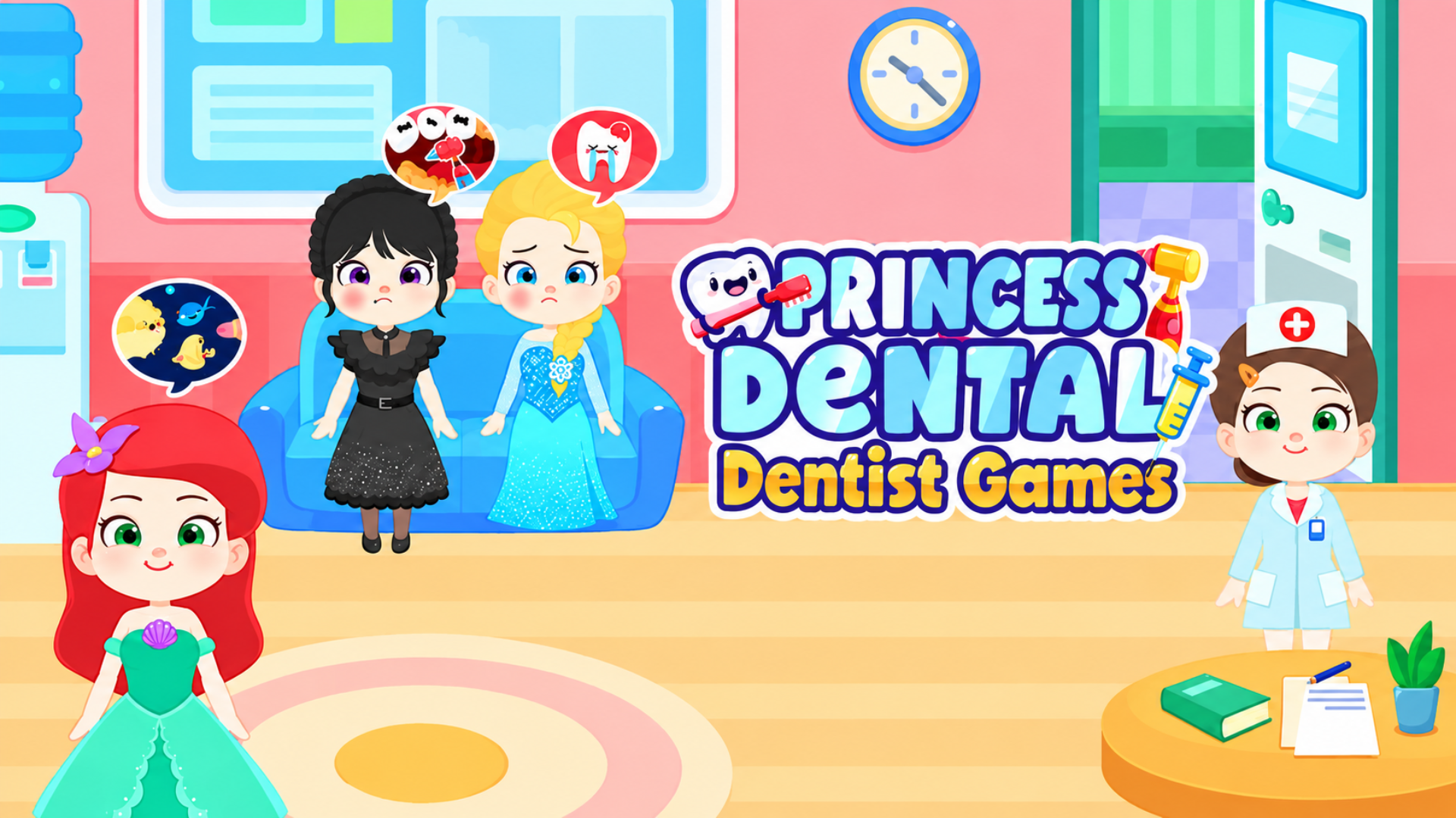 Princess Dental: Dentist Games game thumbnail