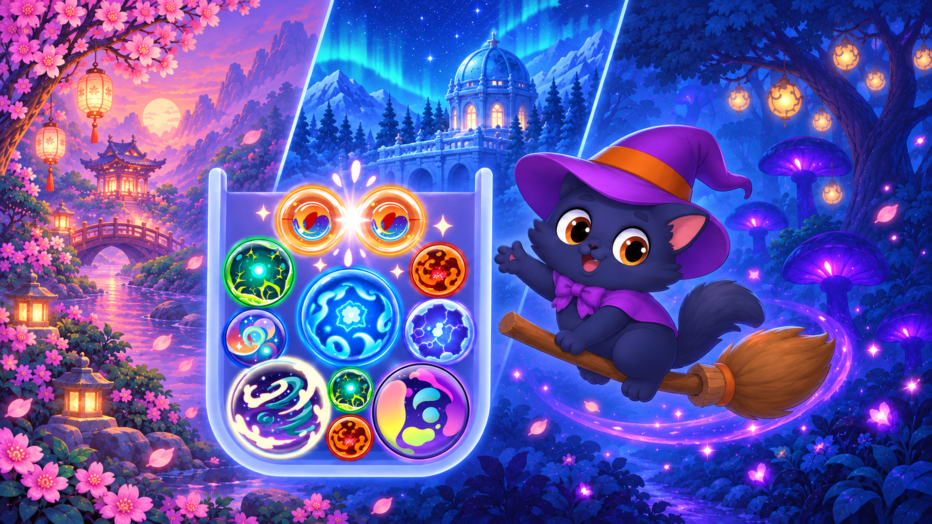 Purr Magic: Merge Balls cover art