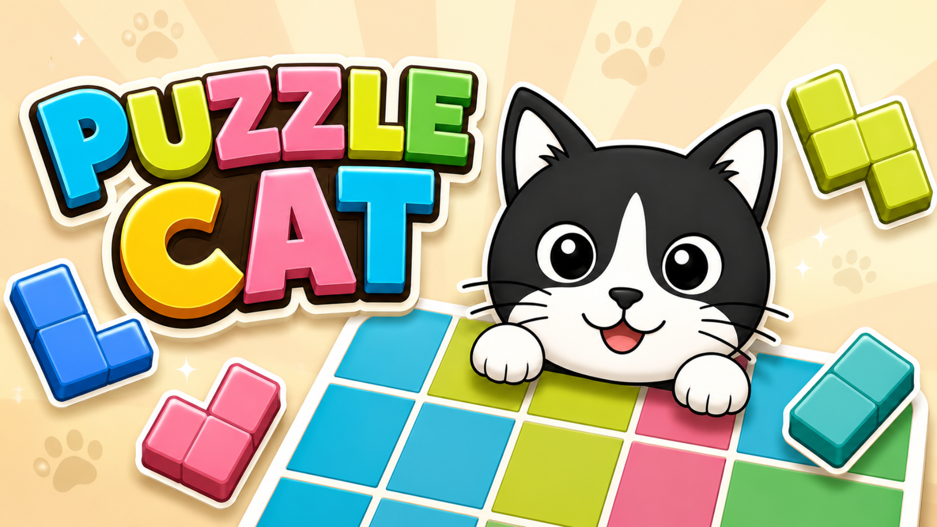 Puzzle cat cover art