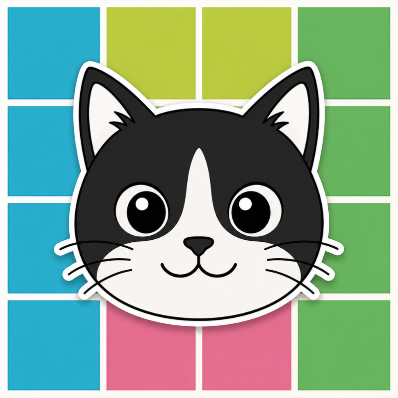 Puzzle cat