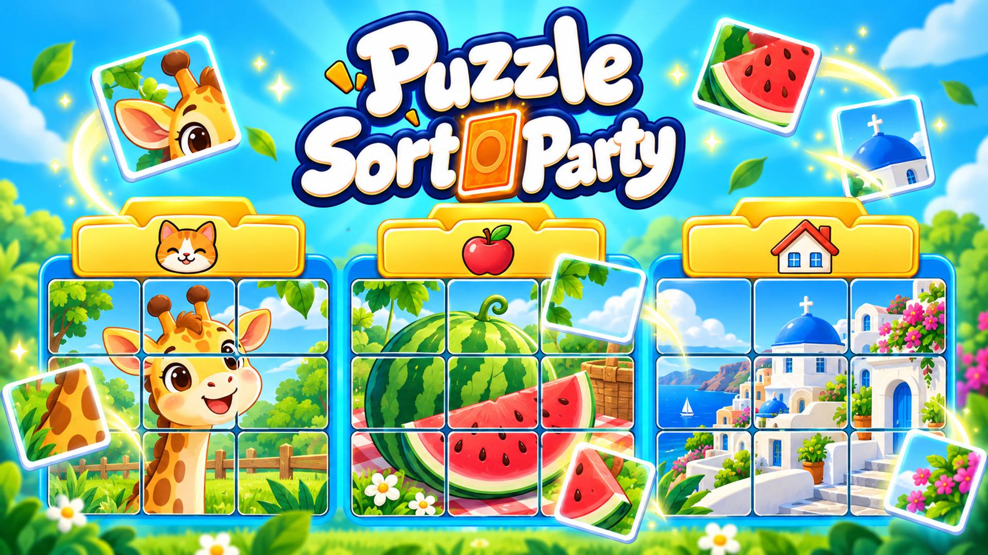 Puzzle Sort Party