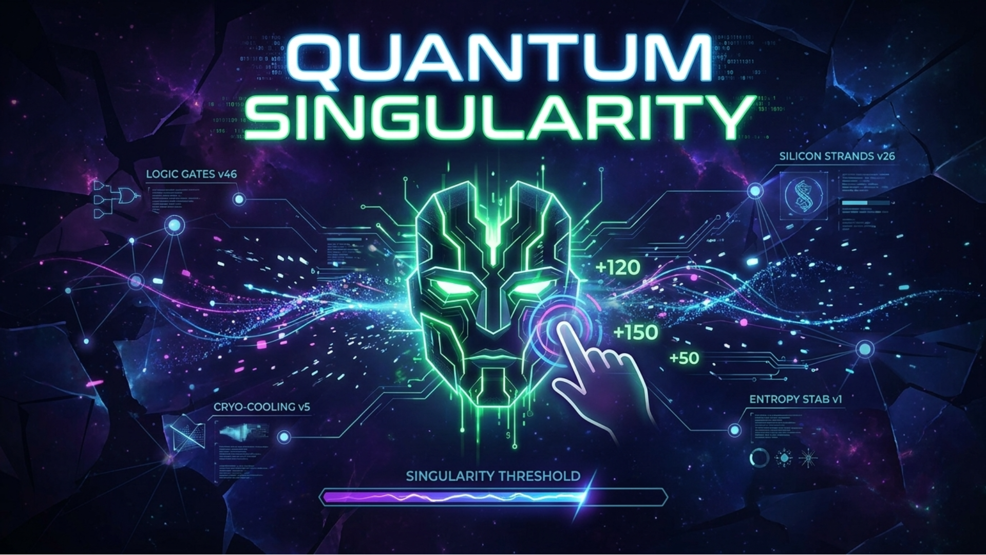 Arte da capa de Quantum Singularity