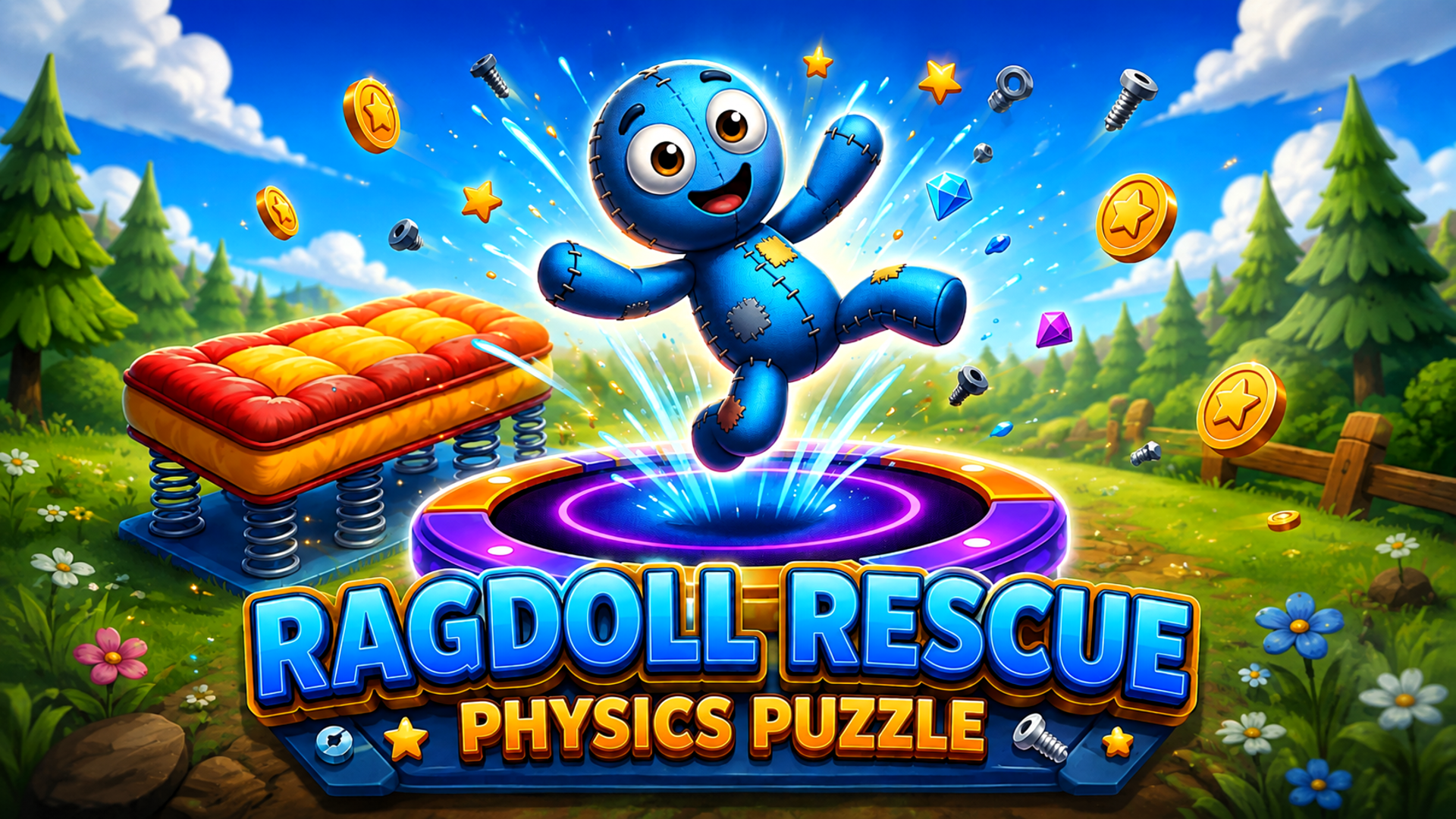 Ragdoll Rescue: Physics Puzzle