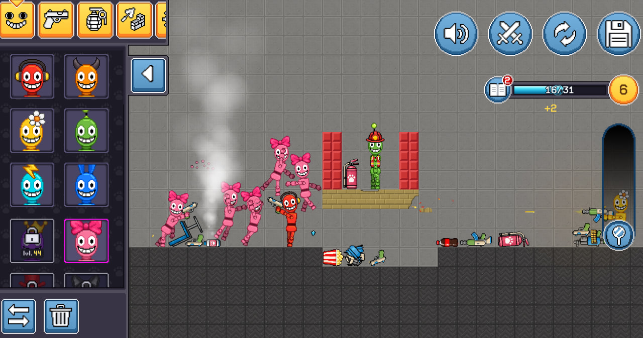 Ragdoll Robots: Sandbox screenshot 1