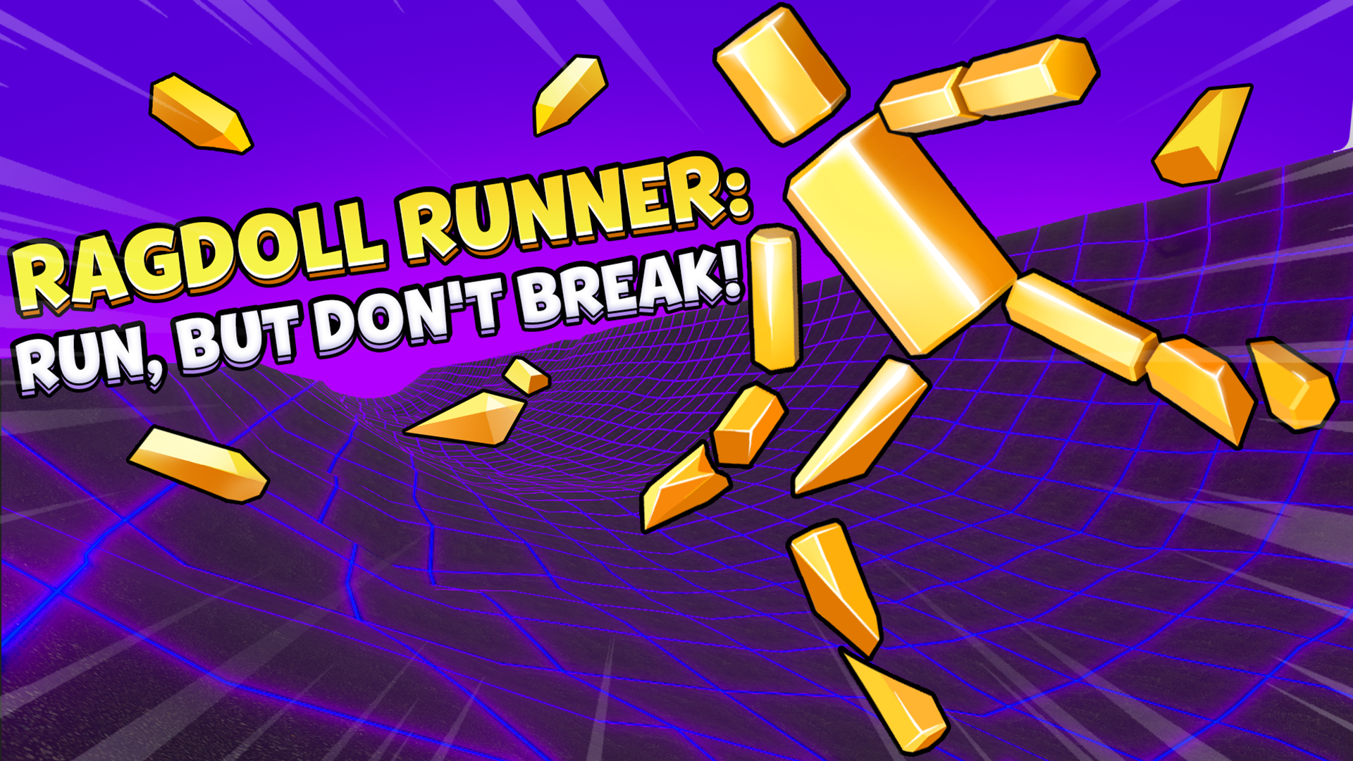Ragdoll Runner: Run, but Don't Break!