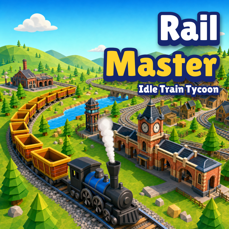 Rail Master Idle Train Tycoon