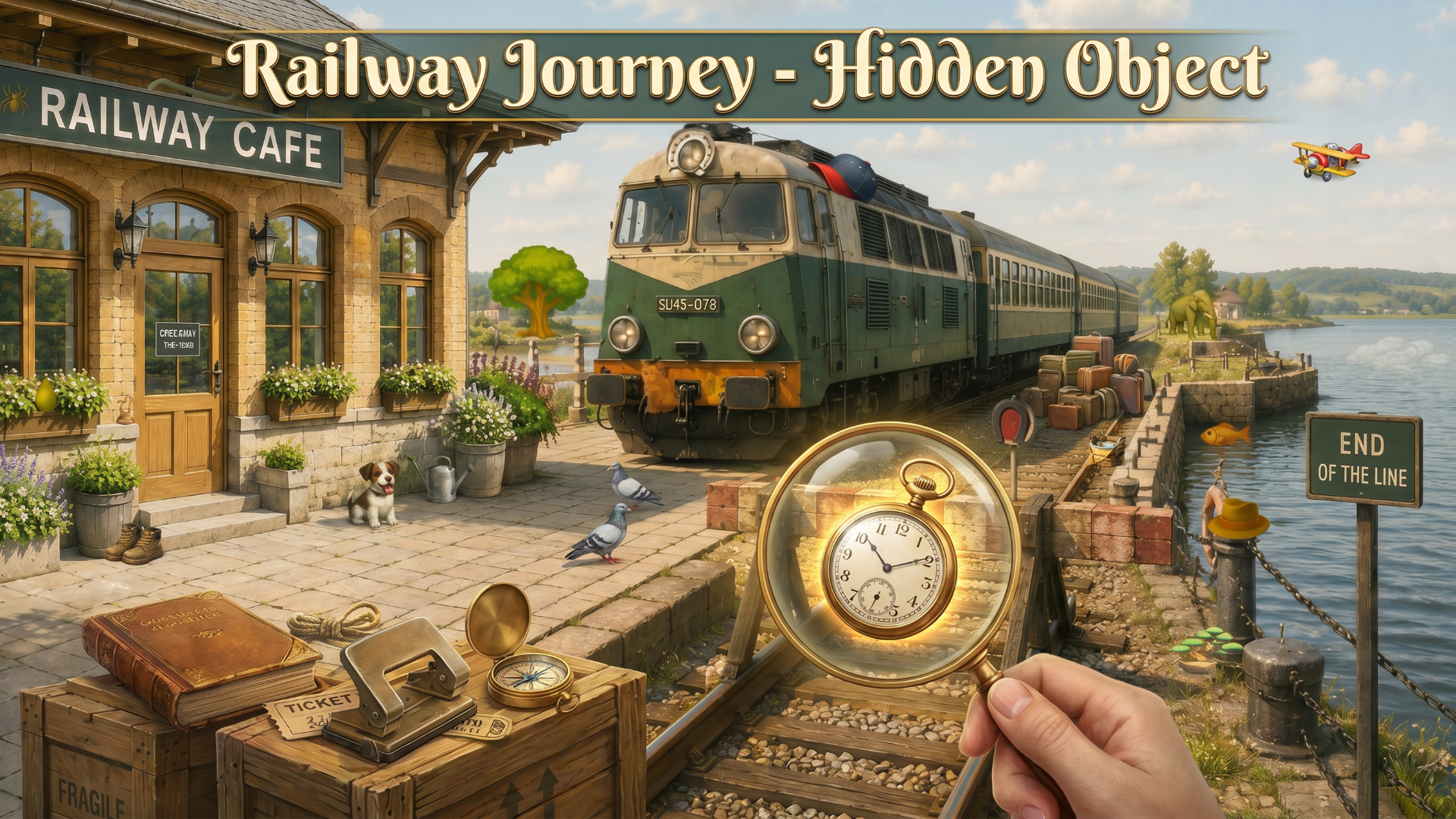 Railway Journey - Hidden Object