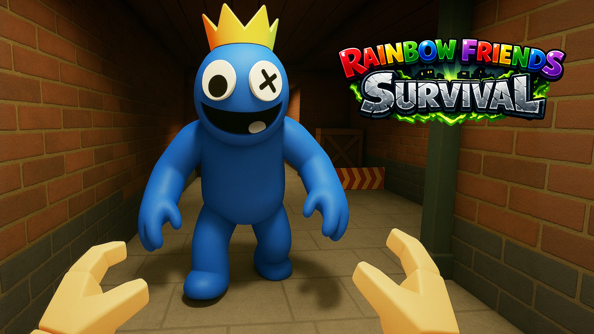 Rainbow Friends. Survival cover art