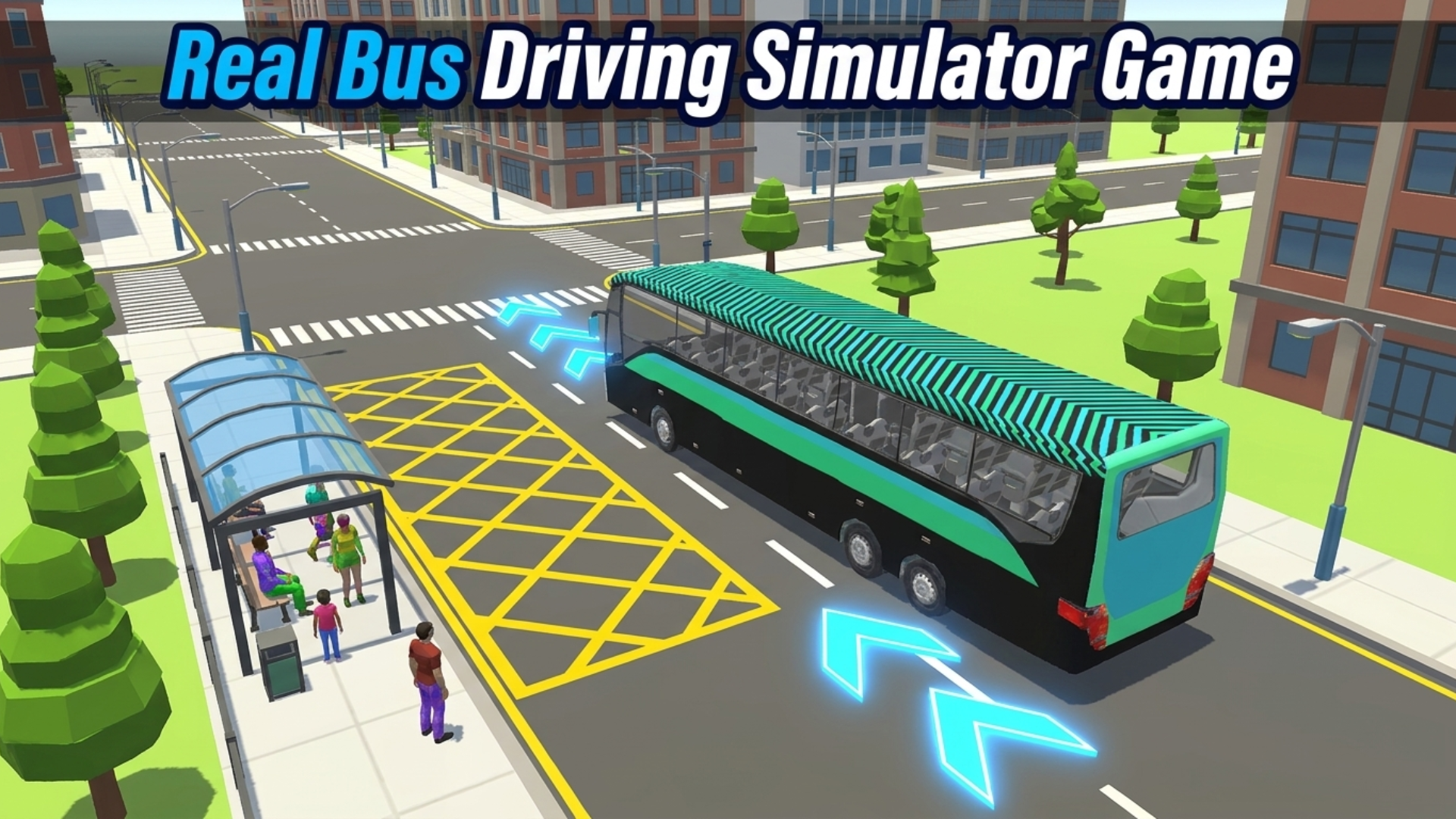 Real Bus Driving Simulator Game