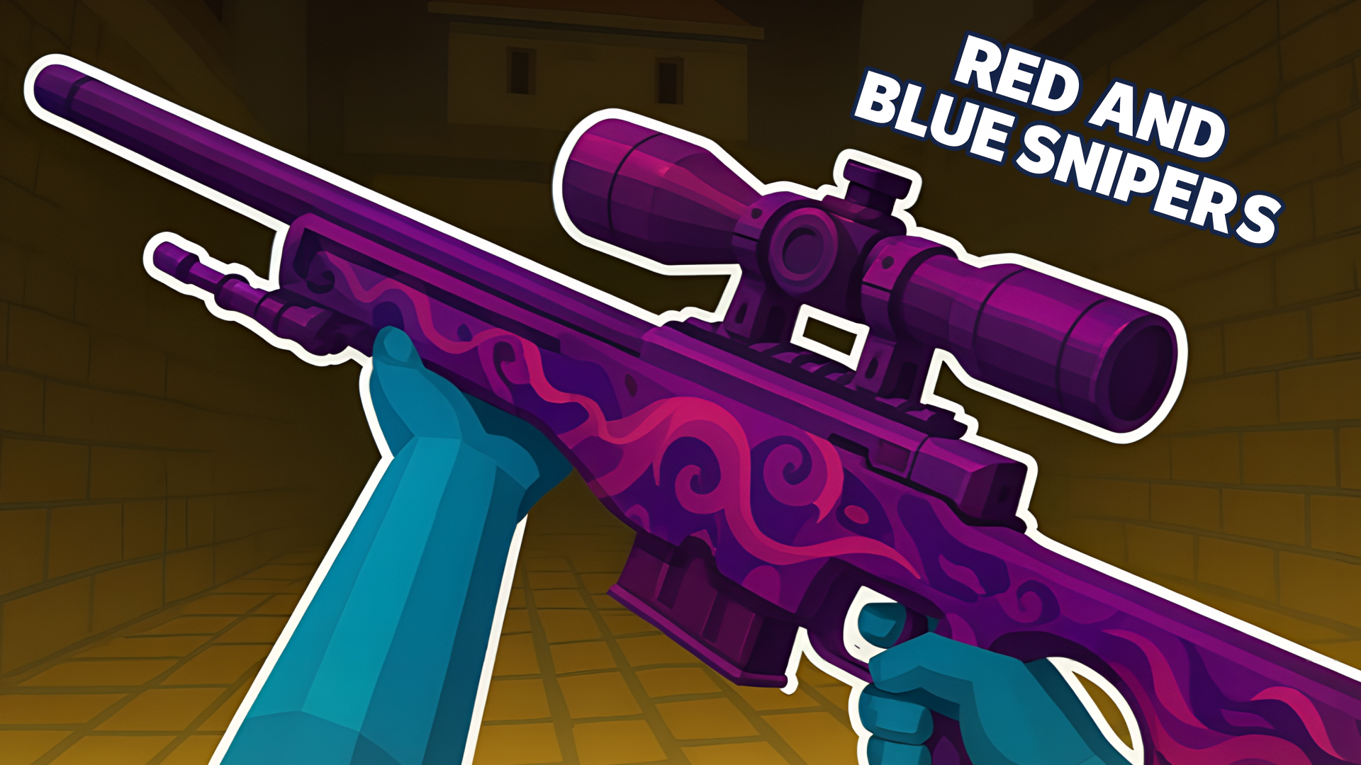 Red and Blue Snipers cover art