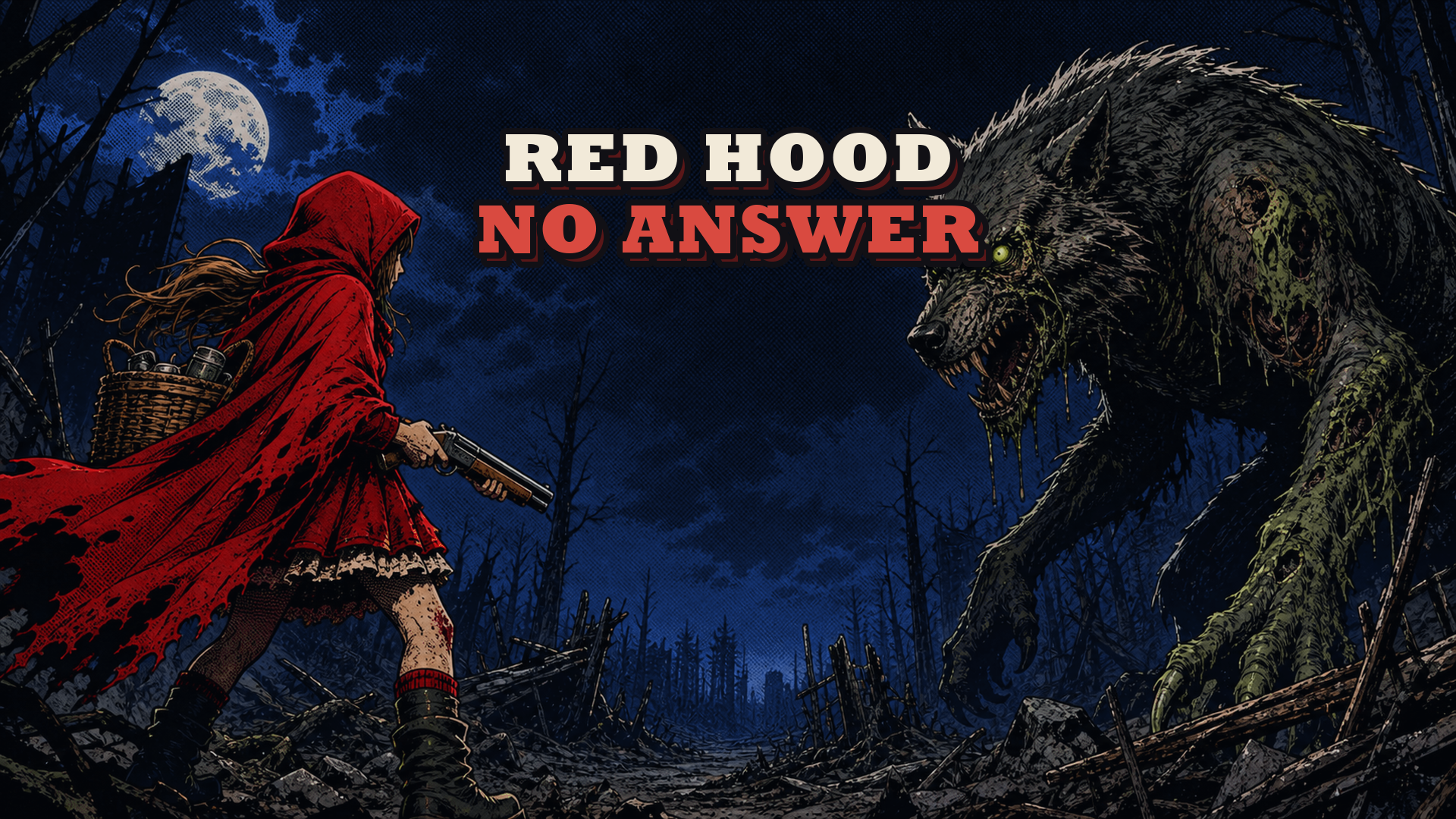 Arte da capa de Red Hood: No Answer