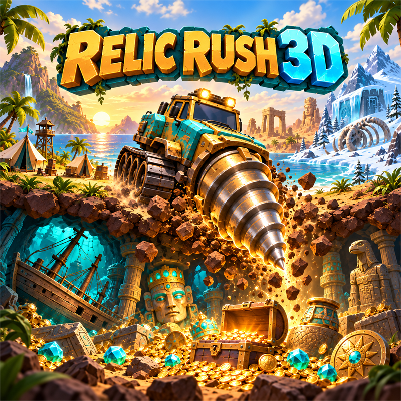 Relic Rush 3D game thumbnail
