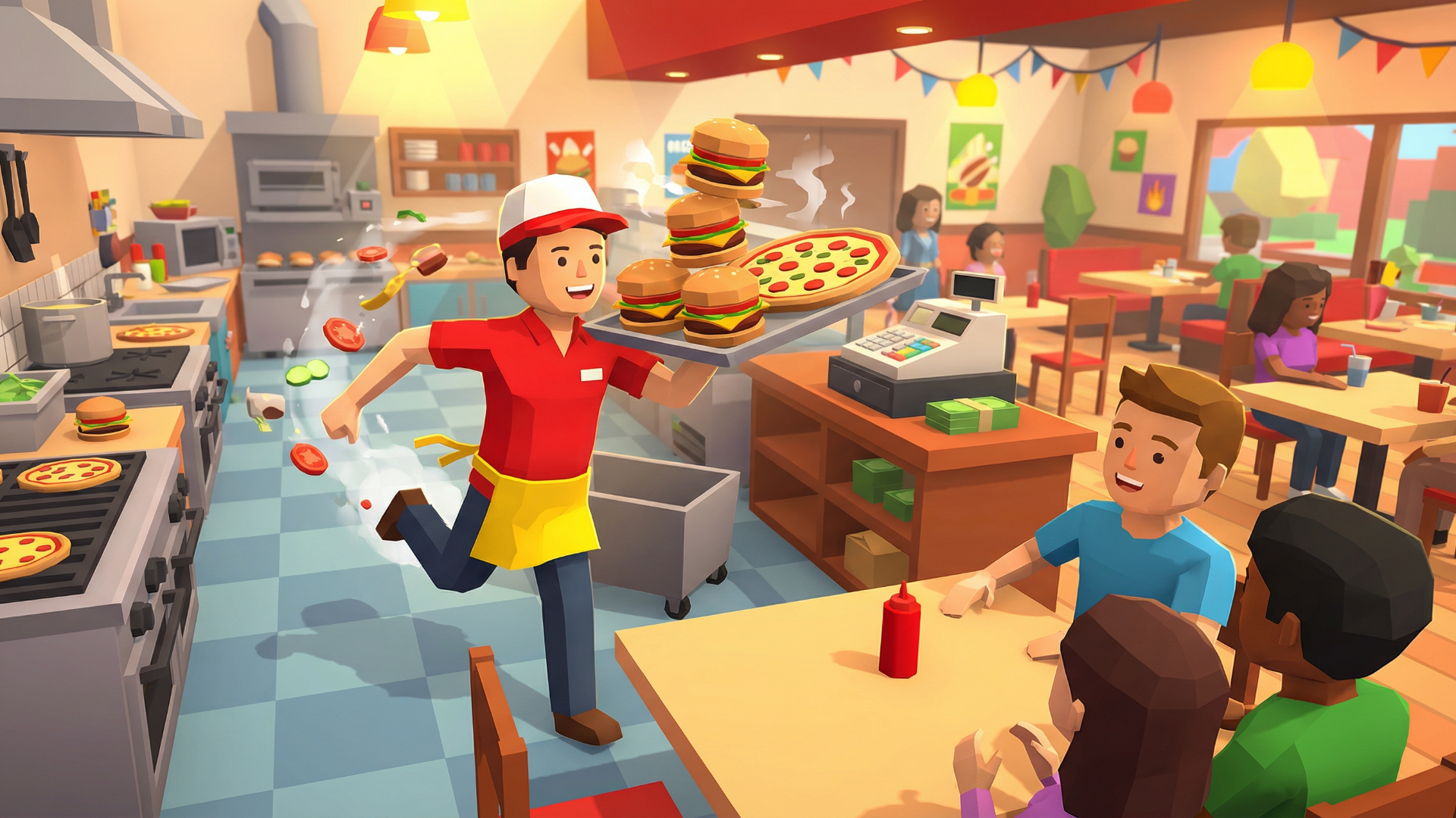 Okładka Restaurant Simulator: Burgers & Pizza