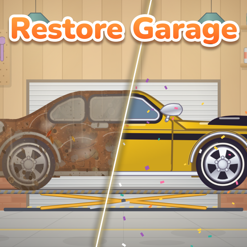 Restore Garage: Car Flip ASMR