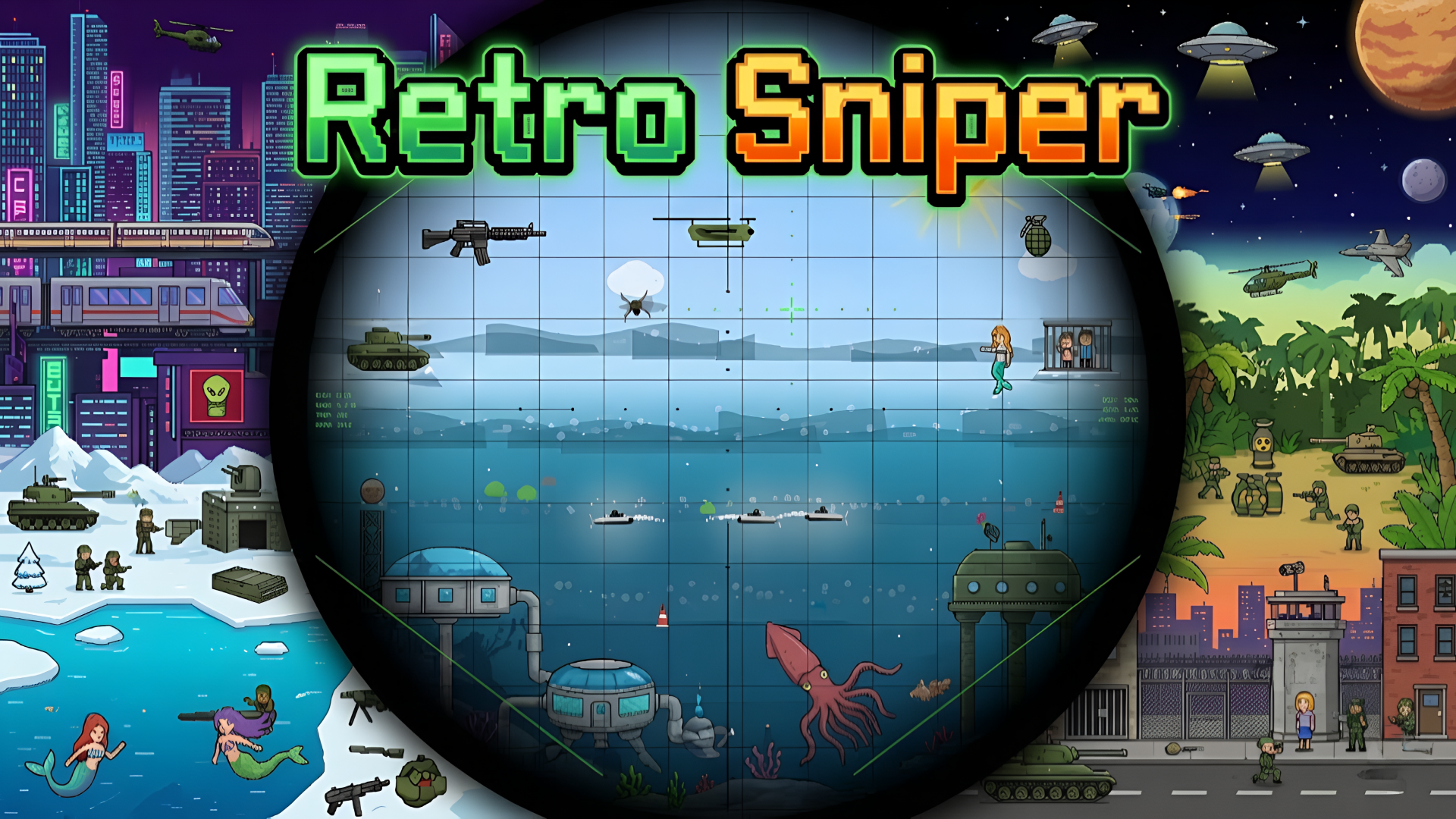 Okładka Retro Sniper