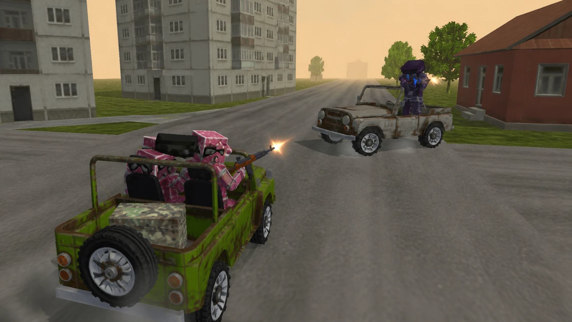 Gambar sampul Road Chase: Zombie Shooter
