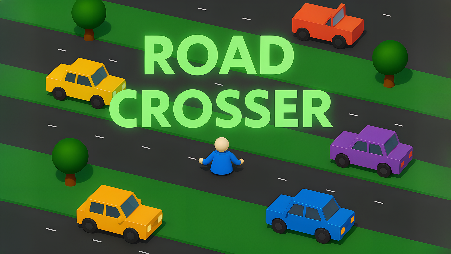 Arte da capa de Road Crosser