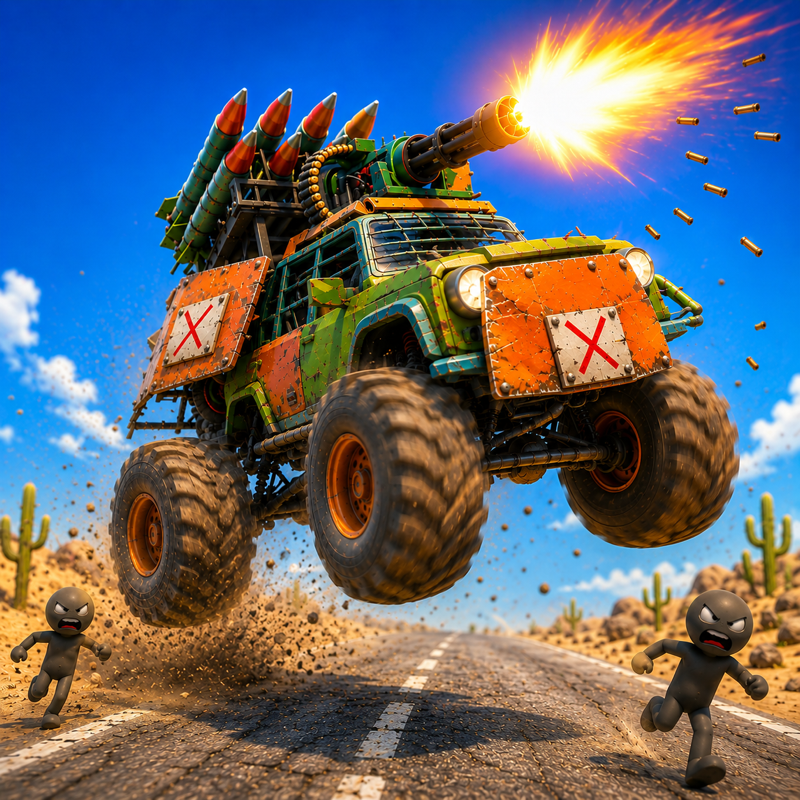Road Gunner 3D game thumbnail