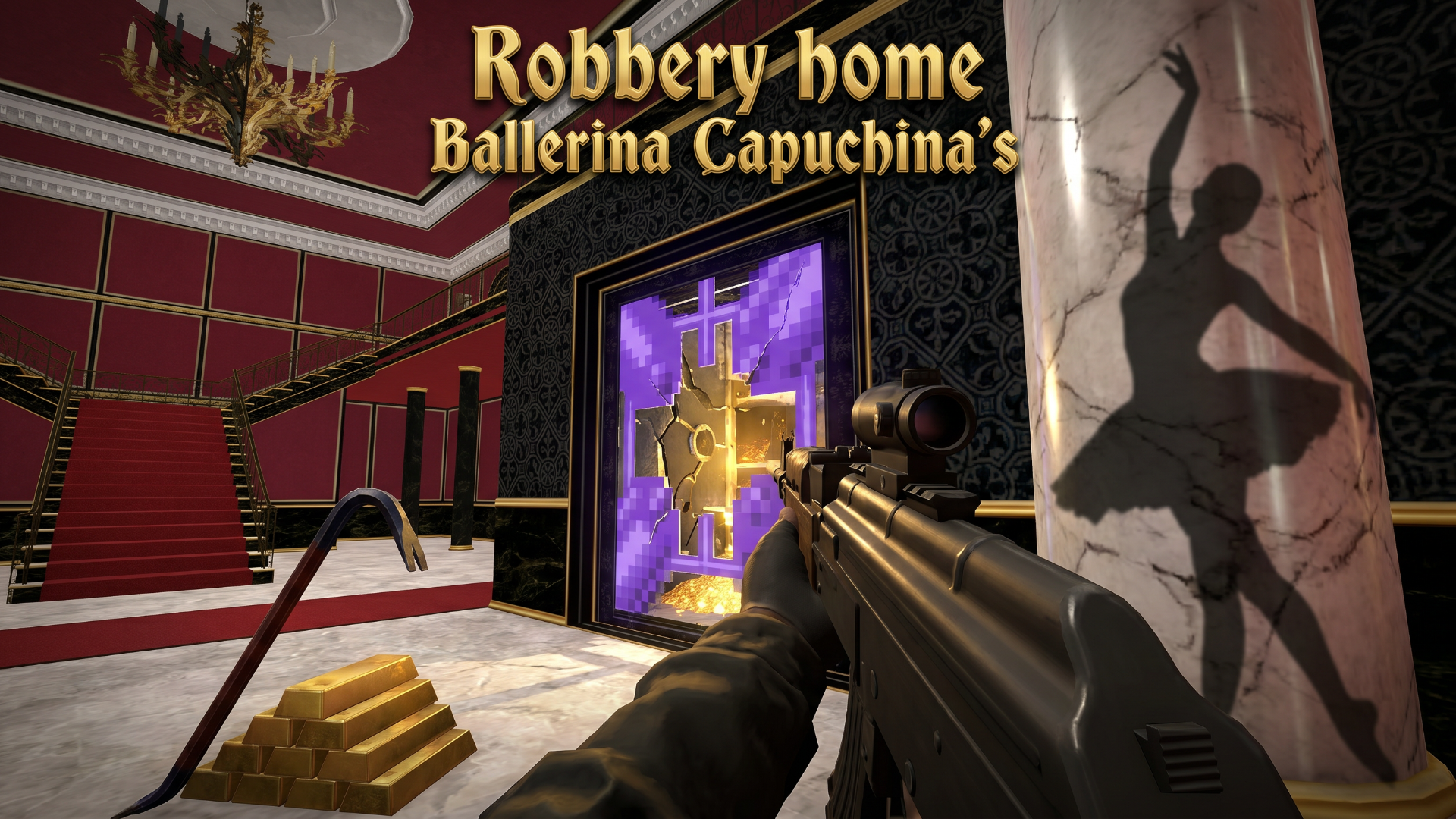 Arte da capa de Robbery home Ballerina Capuchina's
