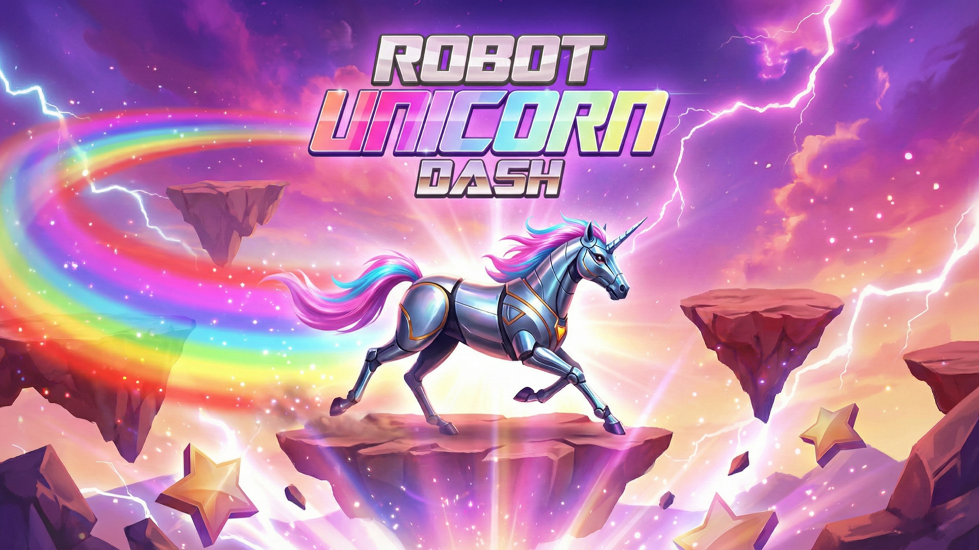 Copertina di Robot Unicorn Dash