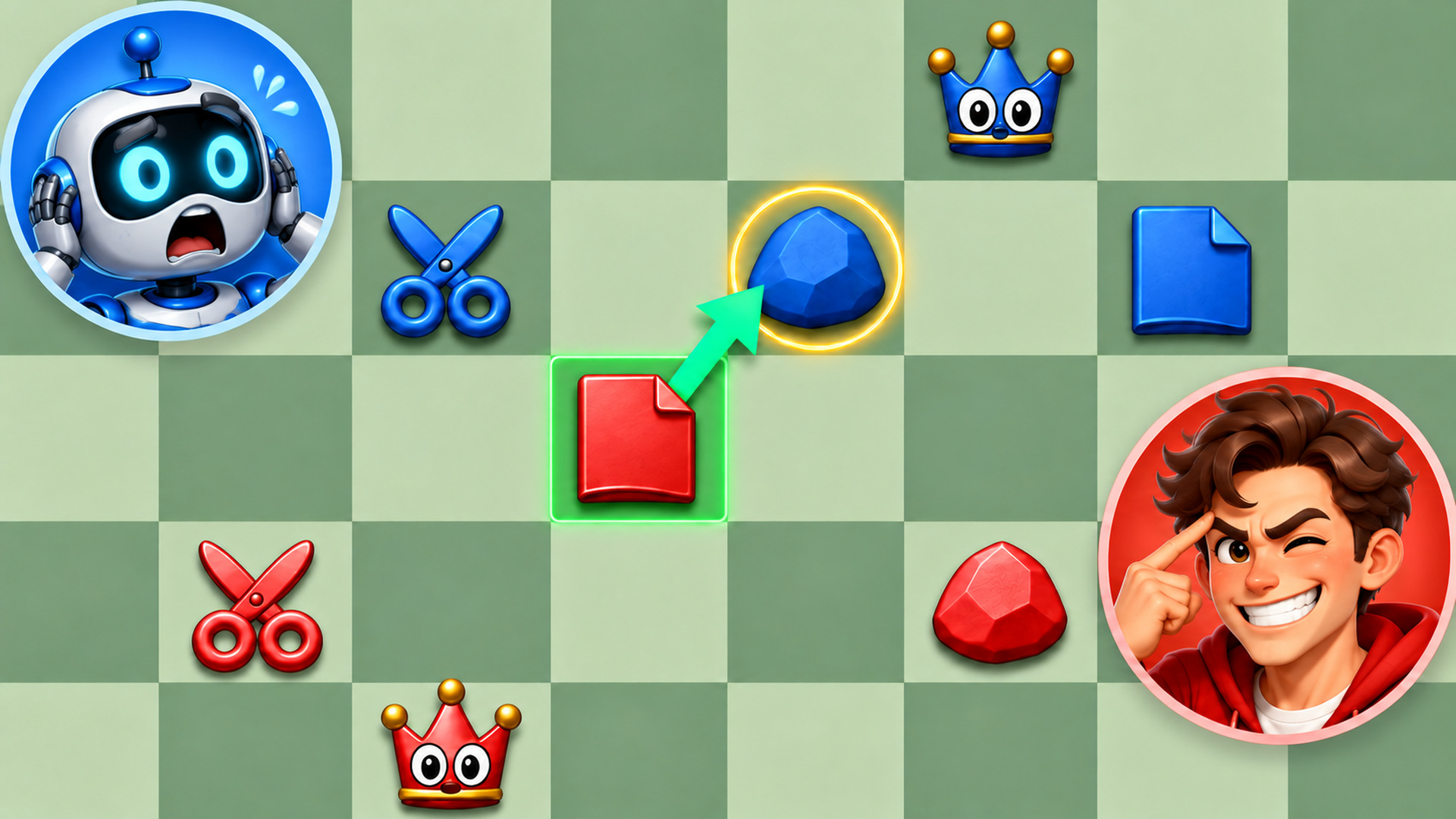 Rock, Scissors, Board screenshot 1