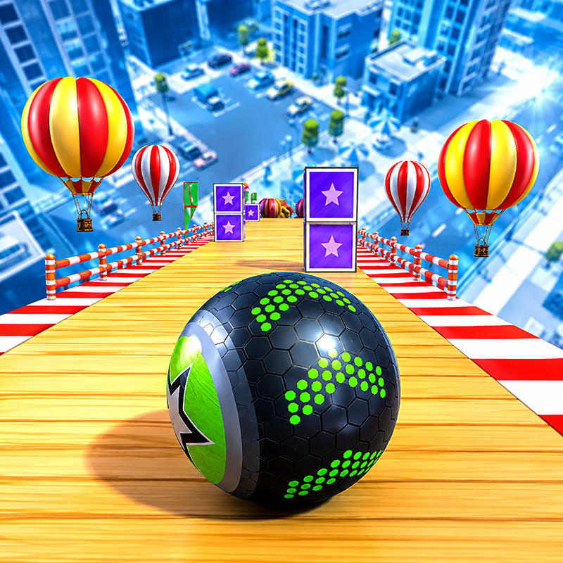 Rolling 3D Sky Ball