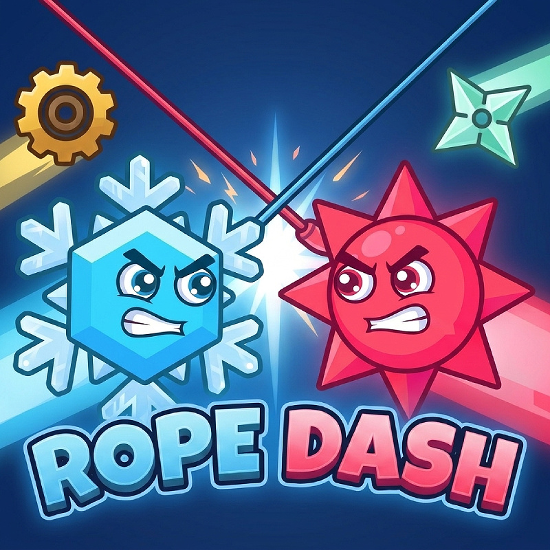 Rope Dash: 4-Player Race